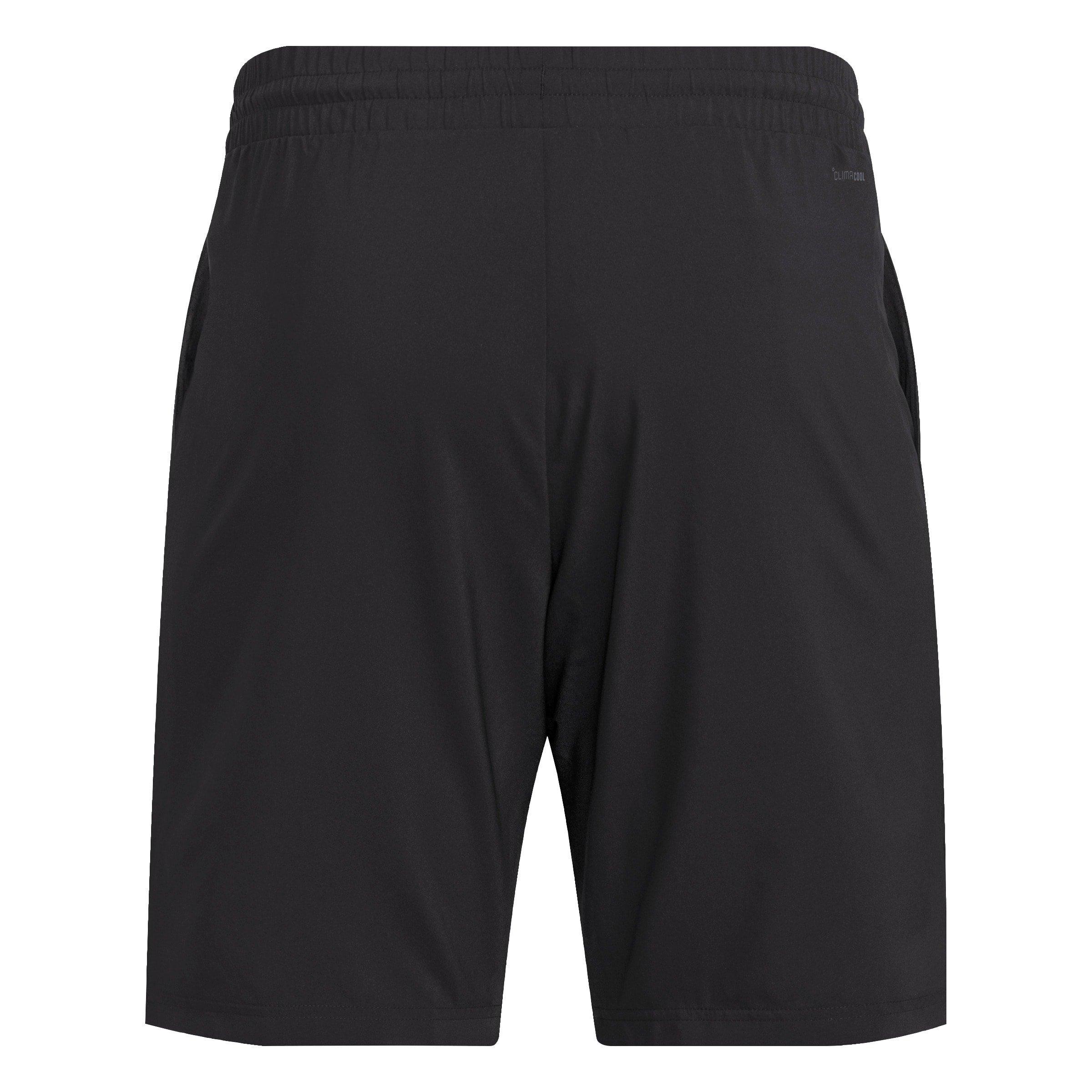 Schwarz/Weiß - adidas - Club 3 Stripe Shorts Mens - 9