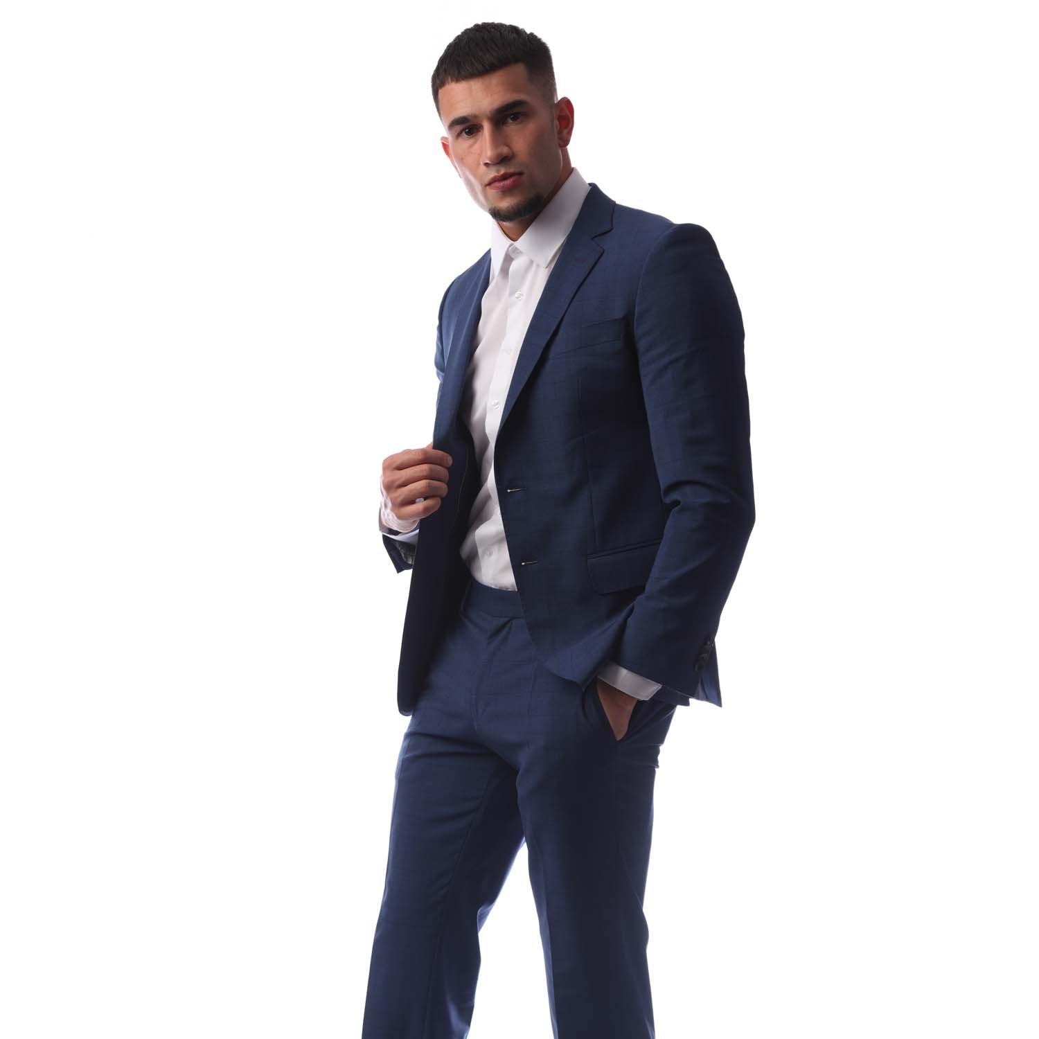 Navy - Boss - Men's Suit - 3