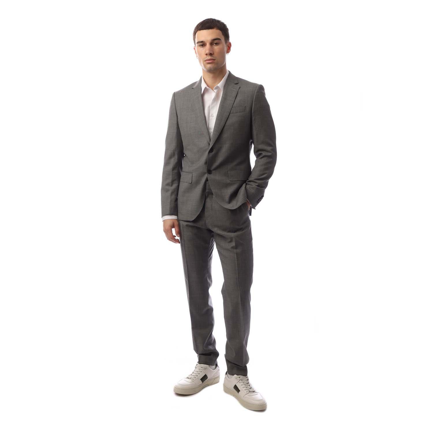 Silver - Boss - Men's Precision Tailored Suits - 1