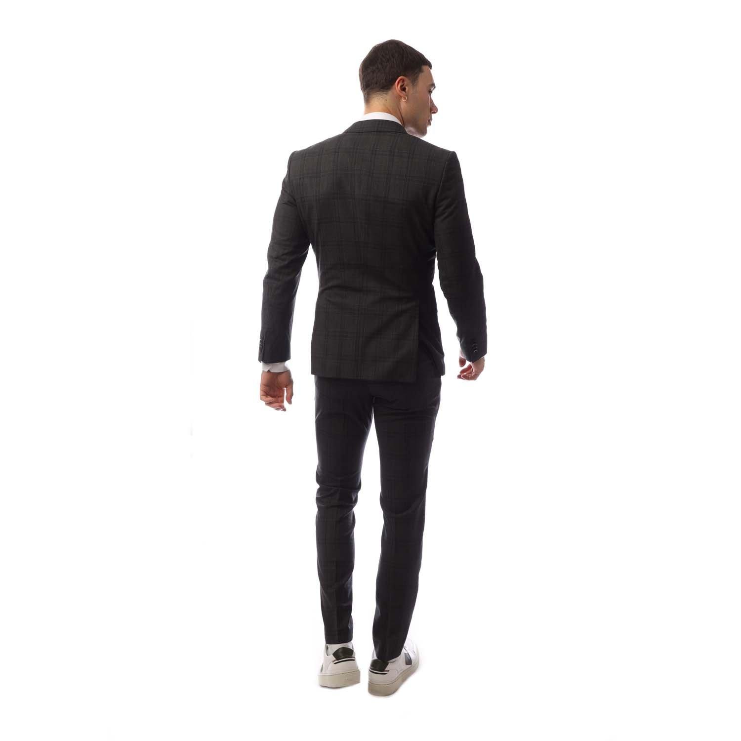 Grey - Boss - Men's Suit - 2