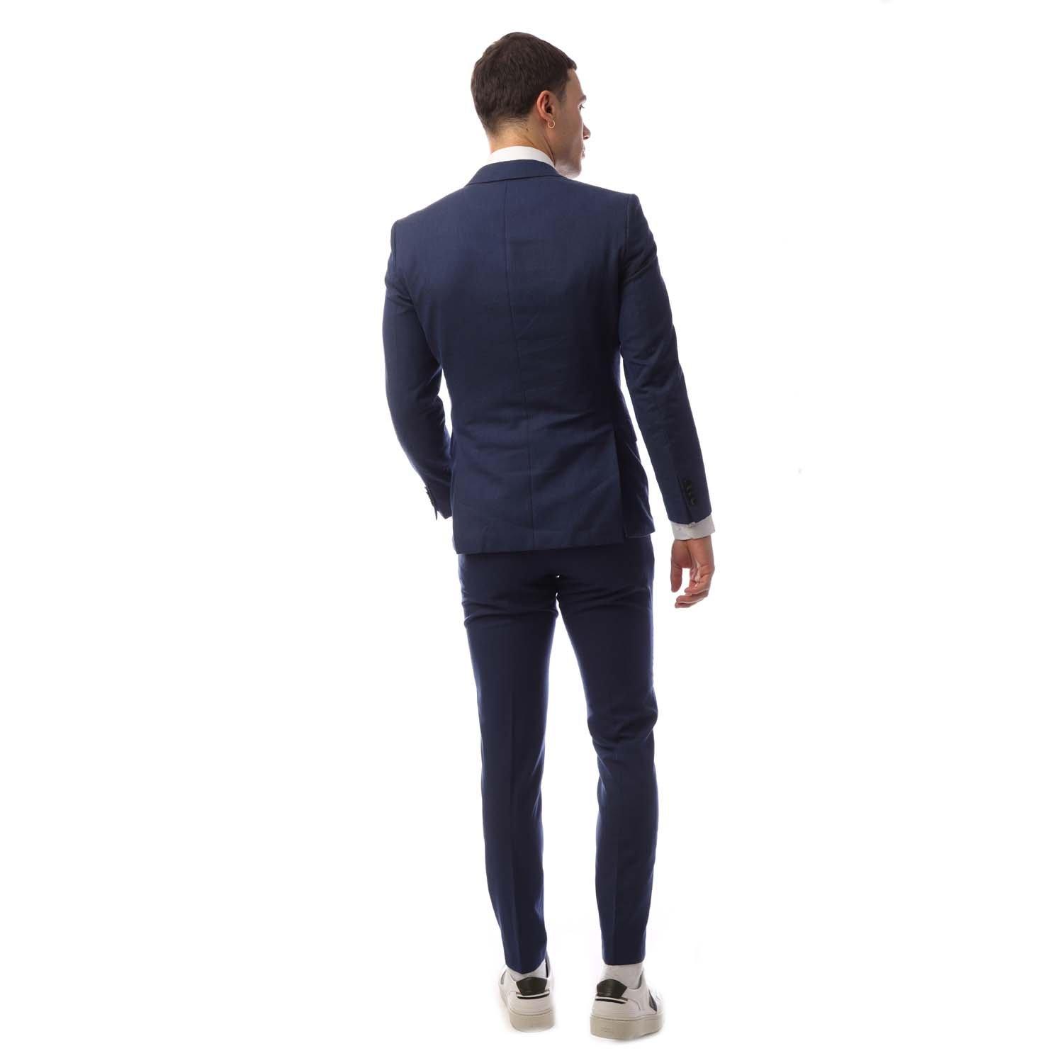 Blue - Boss - Men's Suit - 2