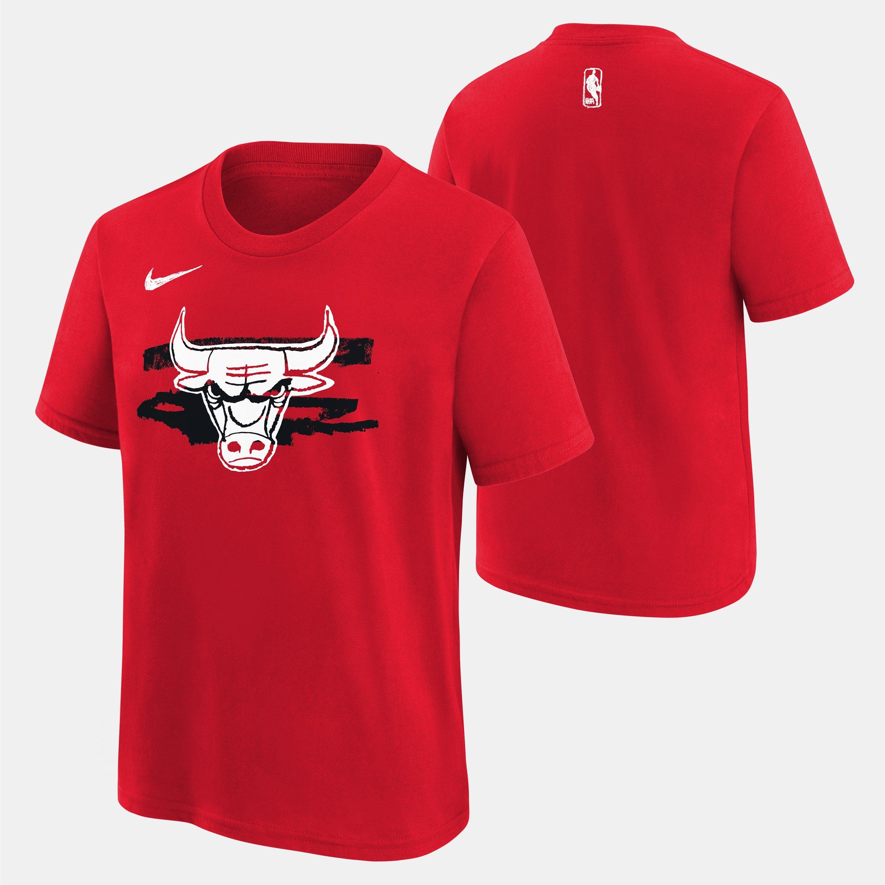 Bulls - Nike - Nike NBA TEAM LOGO GRAPHIC SS T-SHIRT - 3