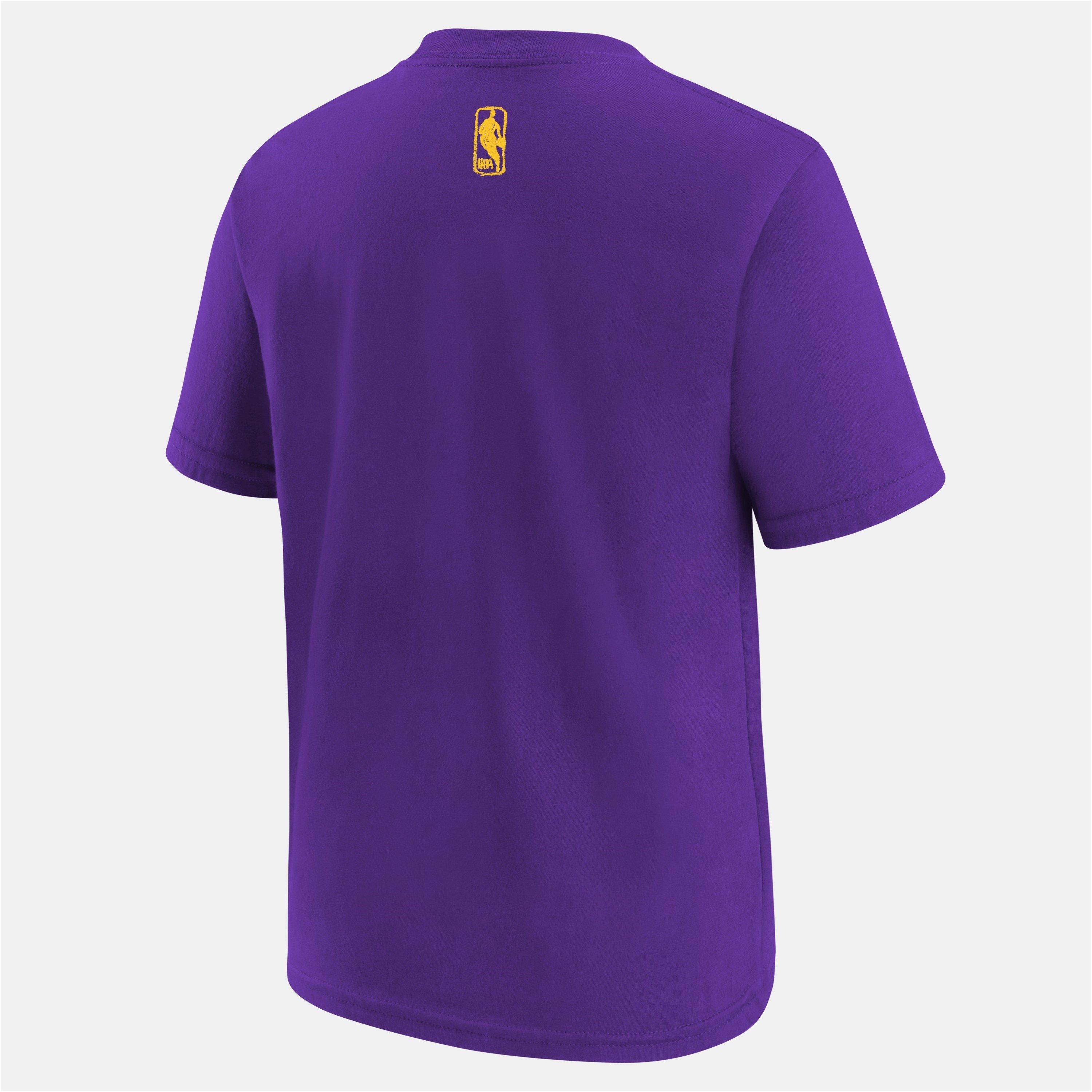 Lakers - Nike - Nike NBA TEAM LOGO GRAPHIC SS T-SHIRT - 2