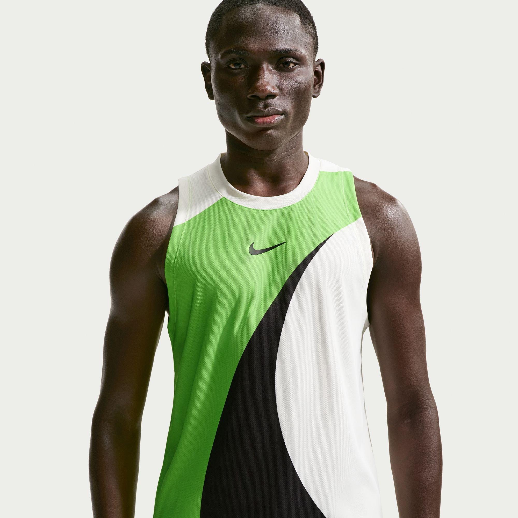 Sail/MG/Blk - Nike - Men's Short Sleeve Performance T-Shirt - 1