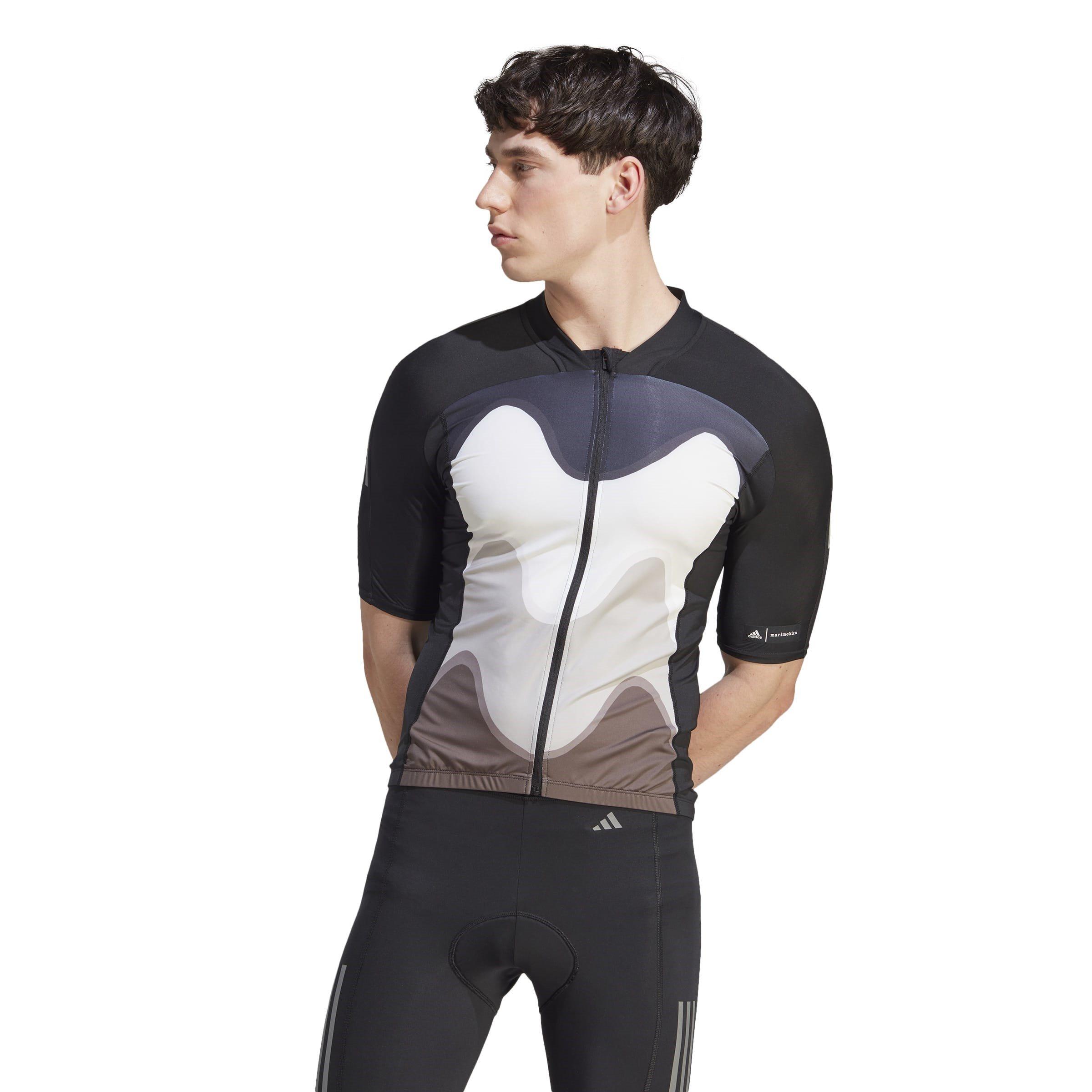 Zwart - adidas - Marimekko Cycling Jersey Adults - 2