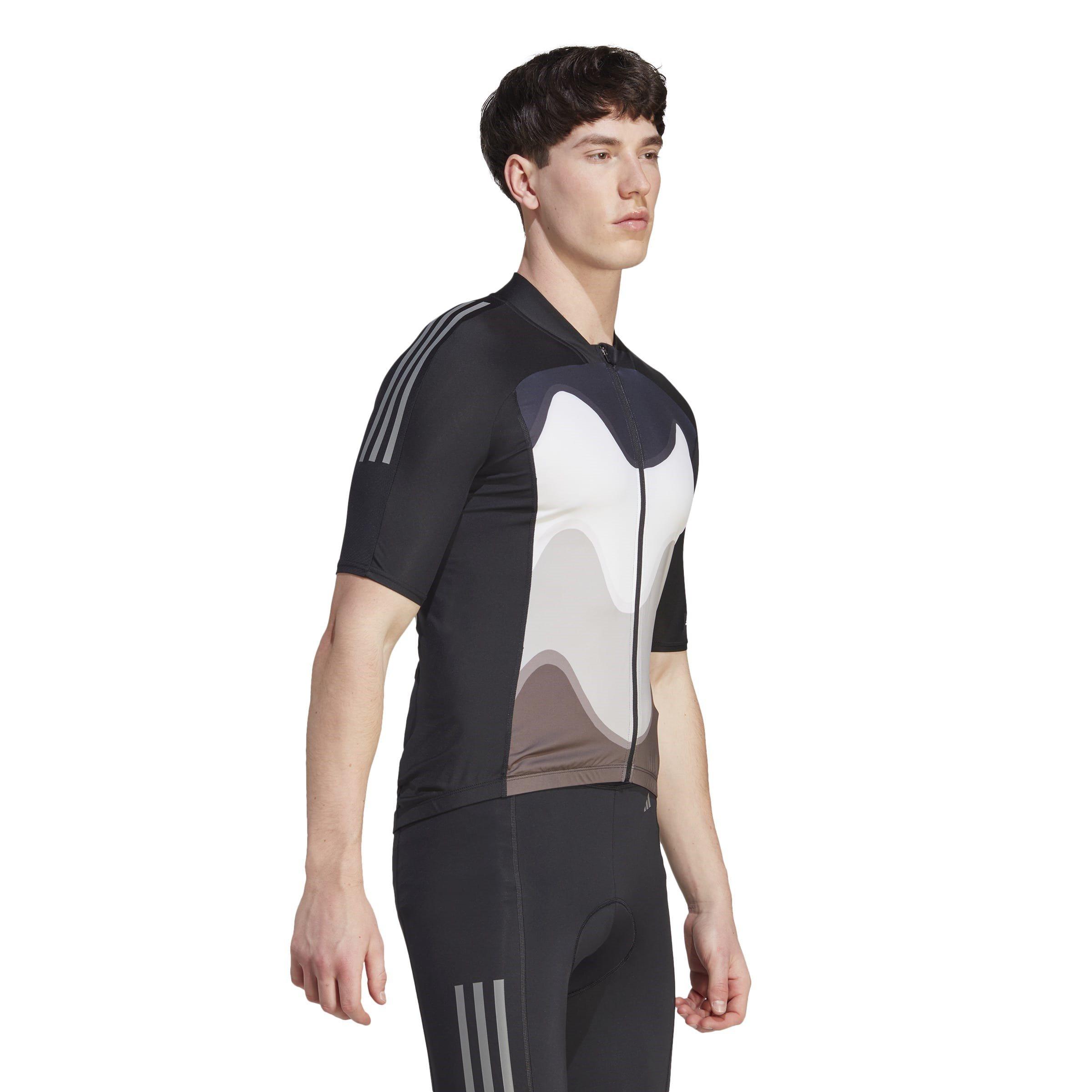 Zwart - adidas - Marimekko Cycling Jersey Adults - 4