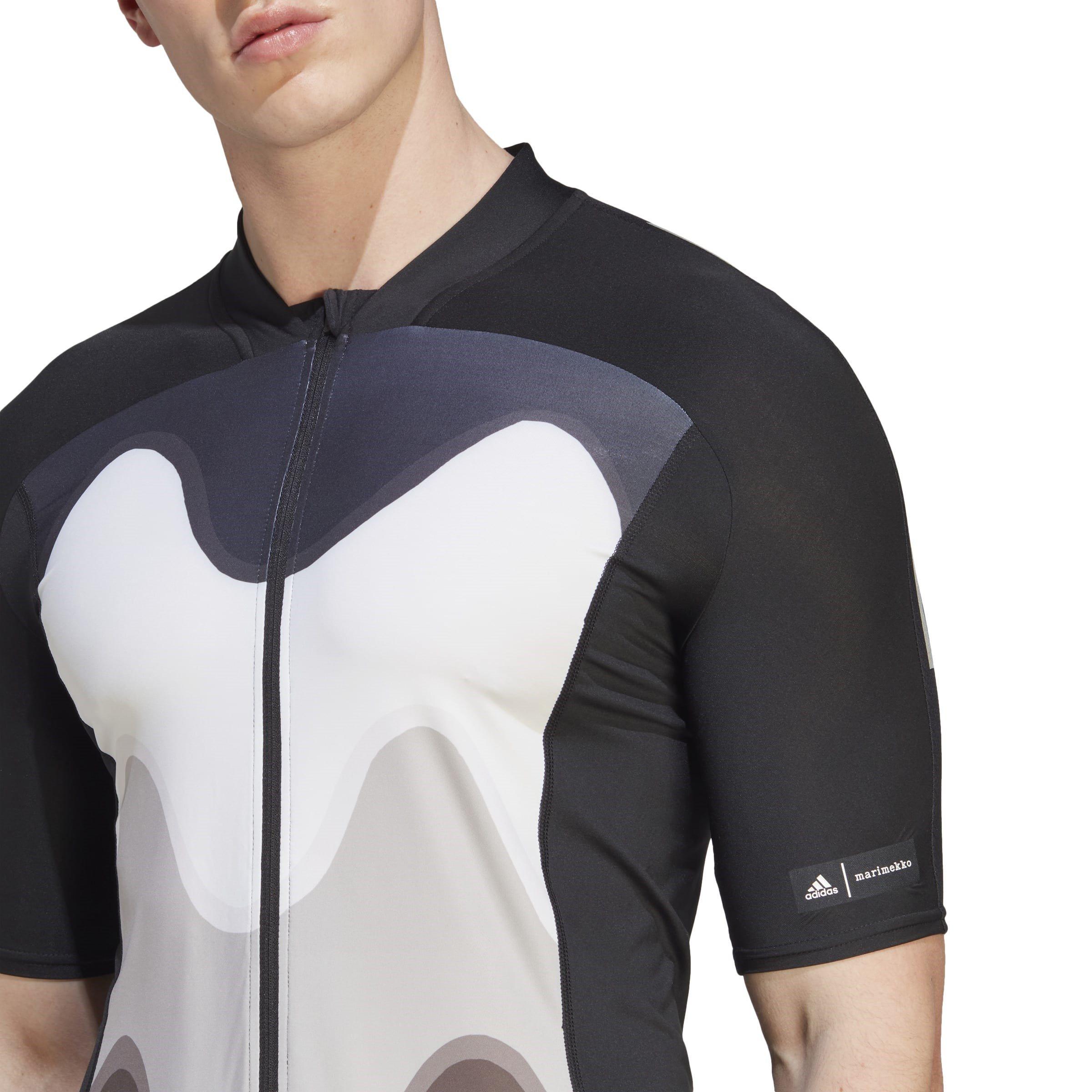 Zwart - adidas - Marimekko Cycling Jersey Adults - 5