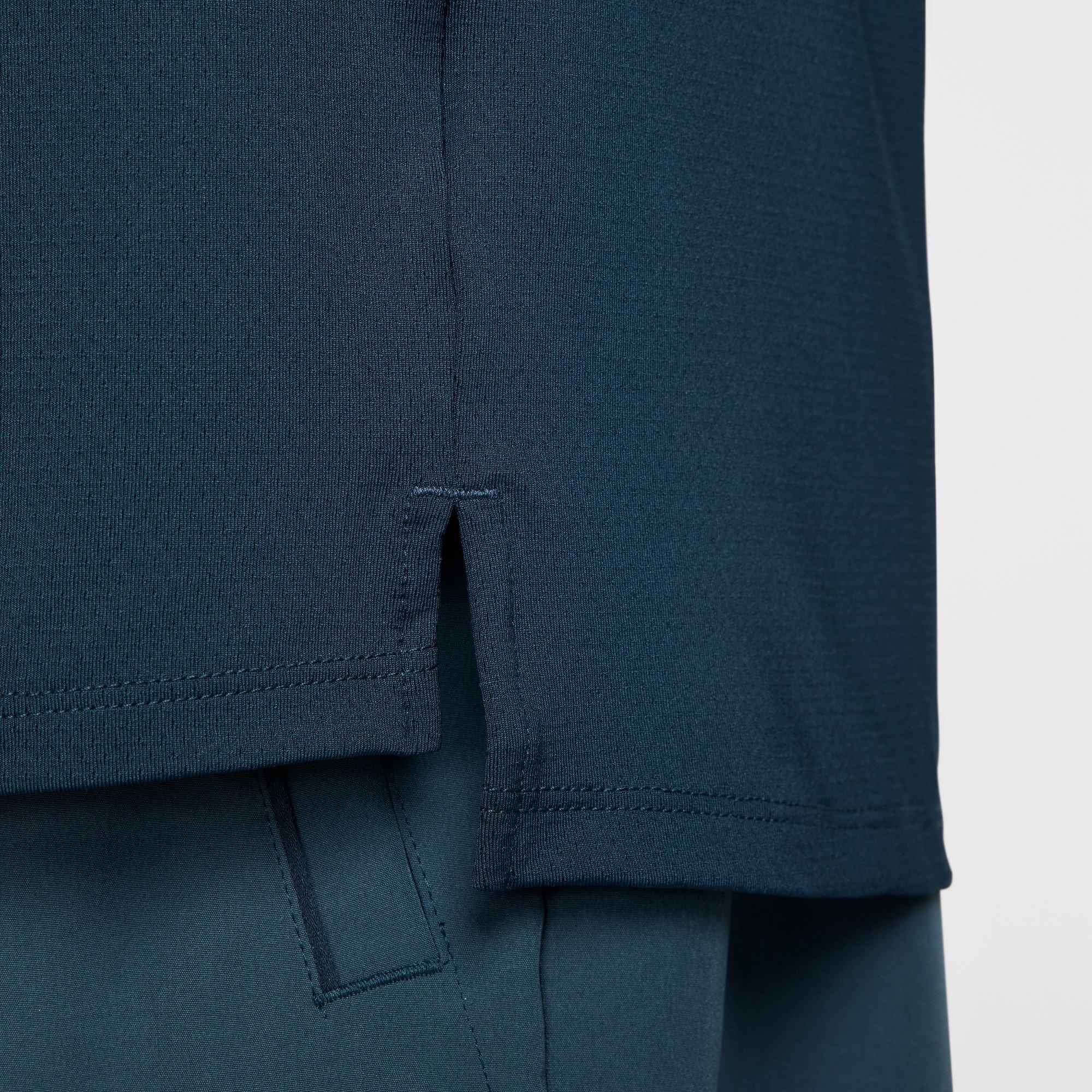 Arm Marine/Wit - Nike - Advantage Tennis Polo Shirt Mens - 5