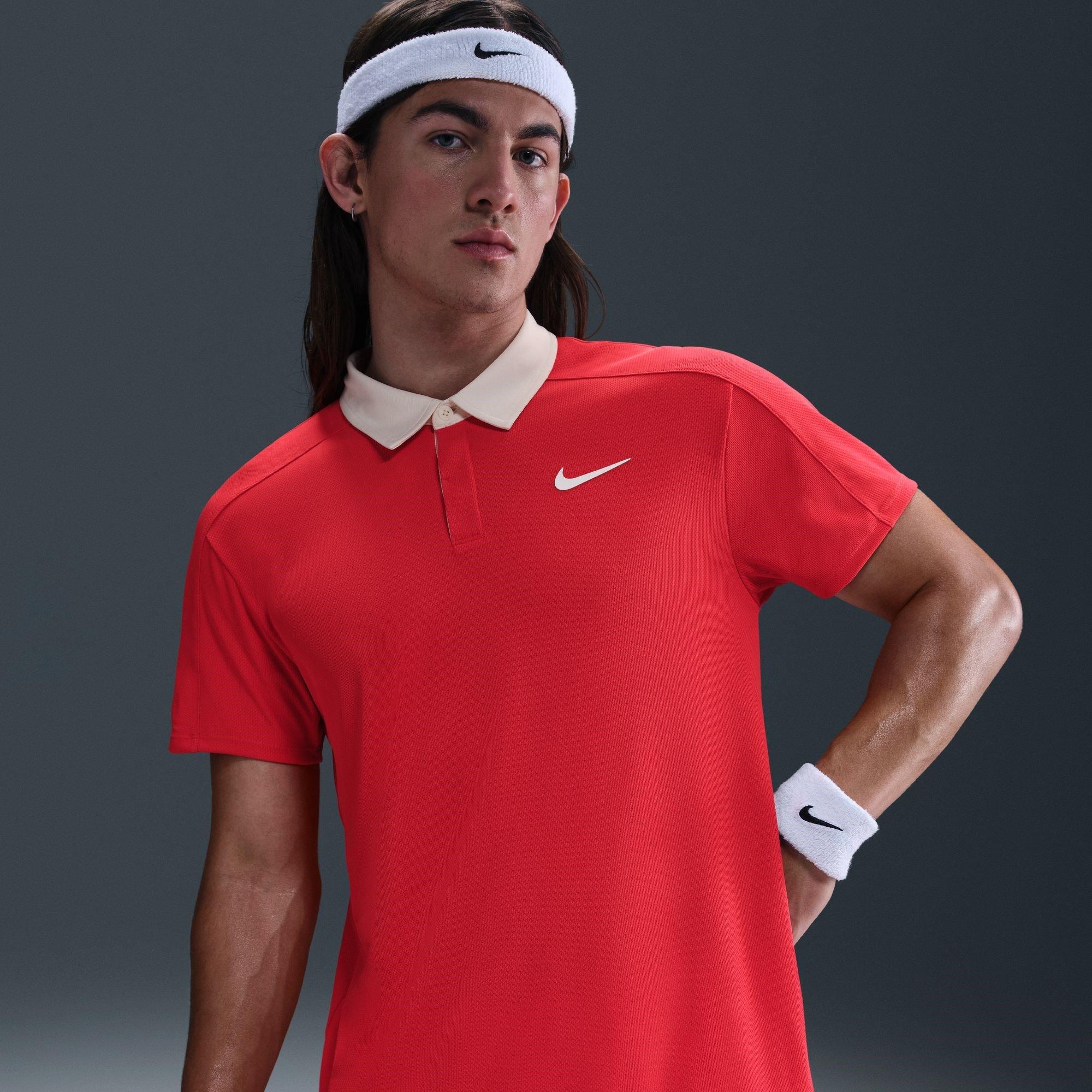 Lt Crimson/Wht - Nike - RG Adv Polo Sn52 - 6