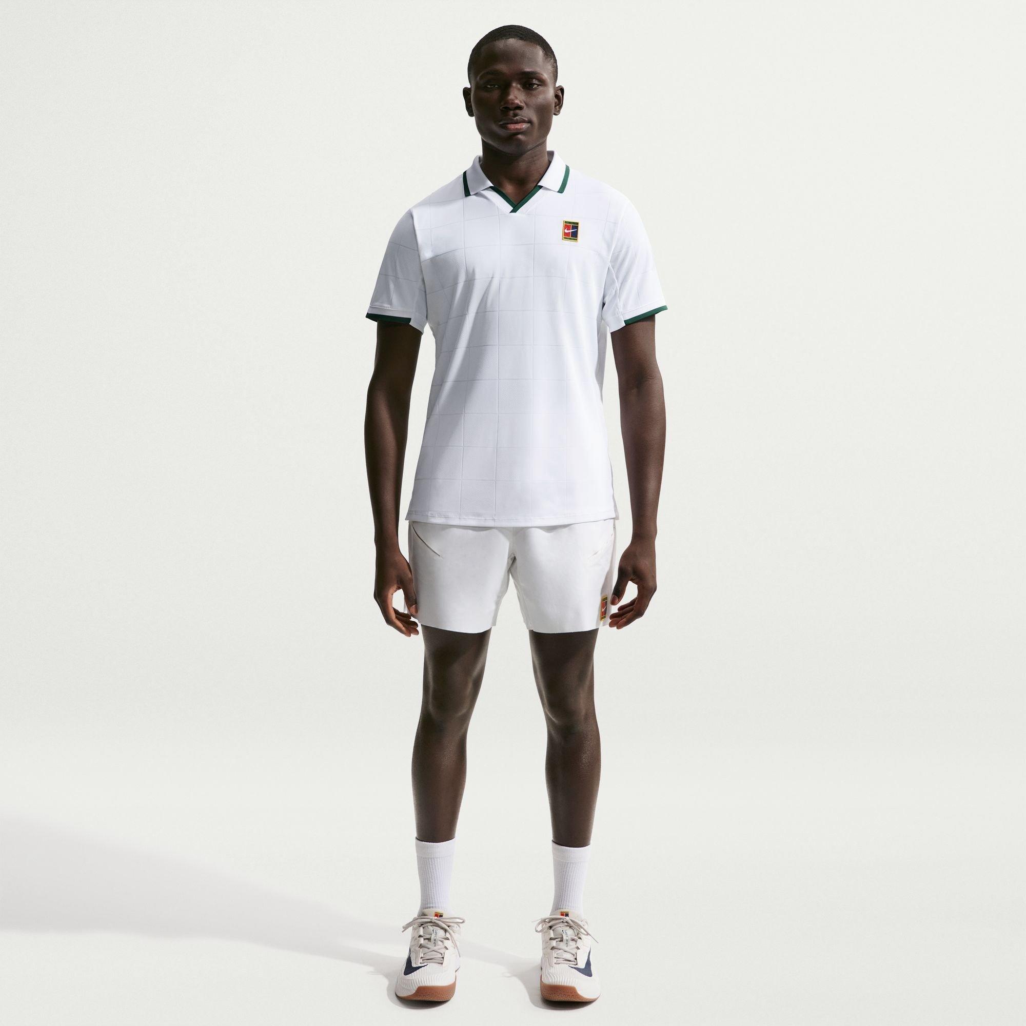 White/Green - Nike - Men's Short Sleeve Performance Polo Shirt - 4