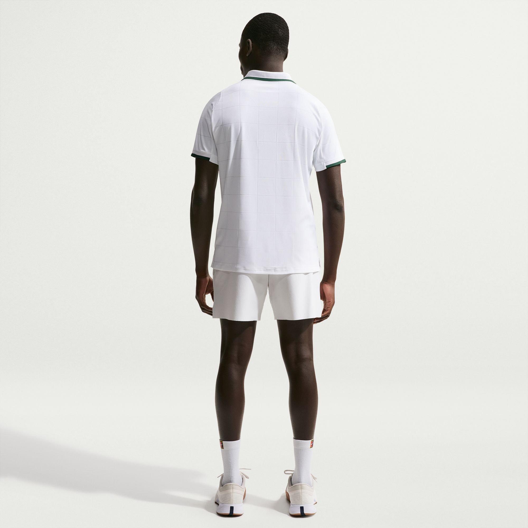 White/Green - Nike - Men's Short Sleeve Performance Polo Shirt - 5