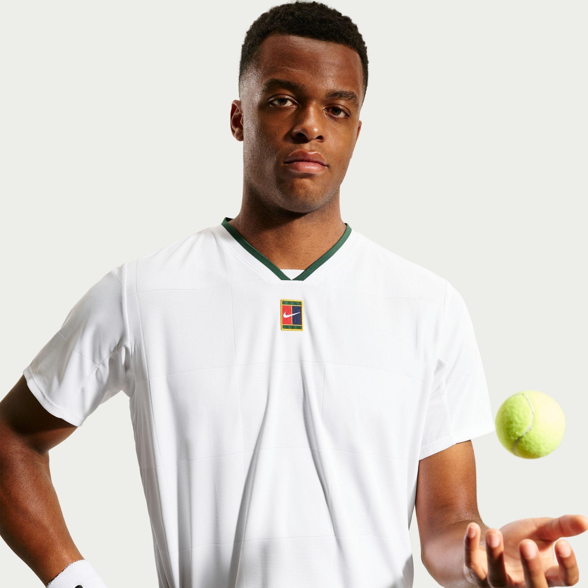 Wit/Groen - Nike - Men's Short Sleeve Performance T-Shirt - 1