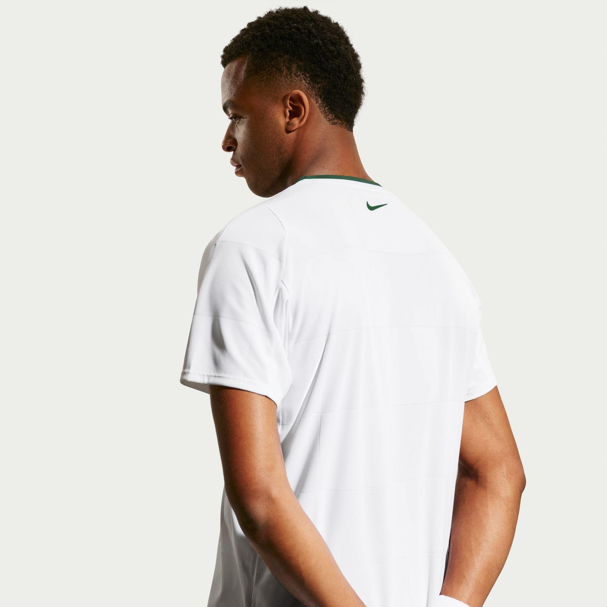 Wit/Groen - Nike - Men's Short Sleeve Performance T-Shirt - 2