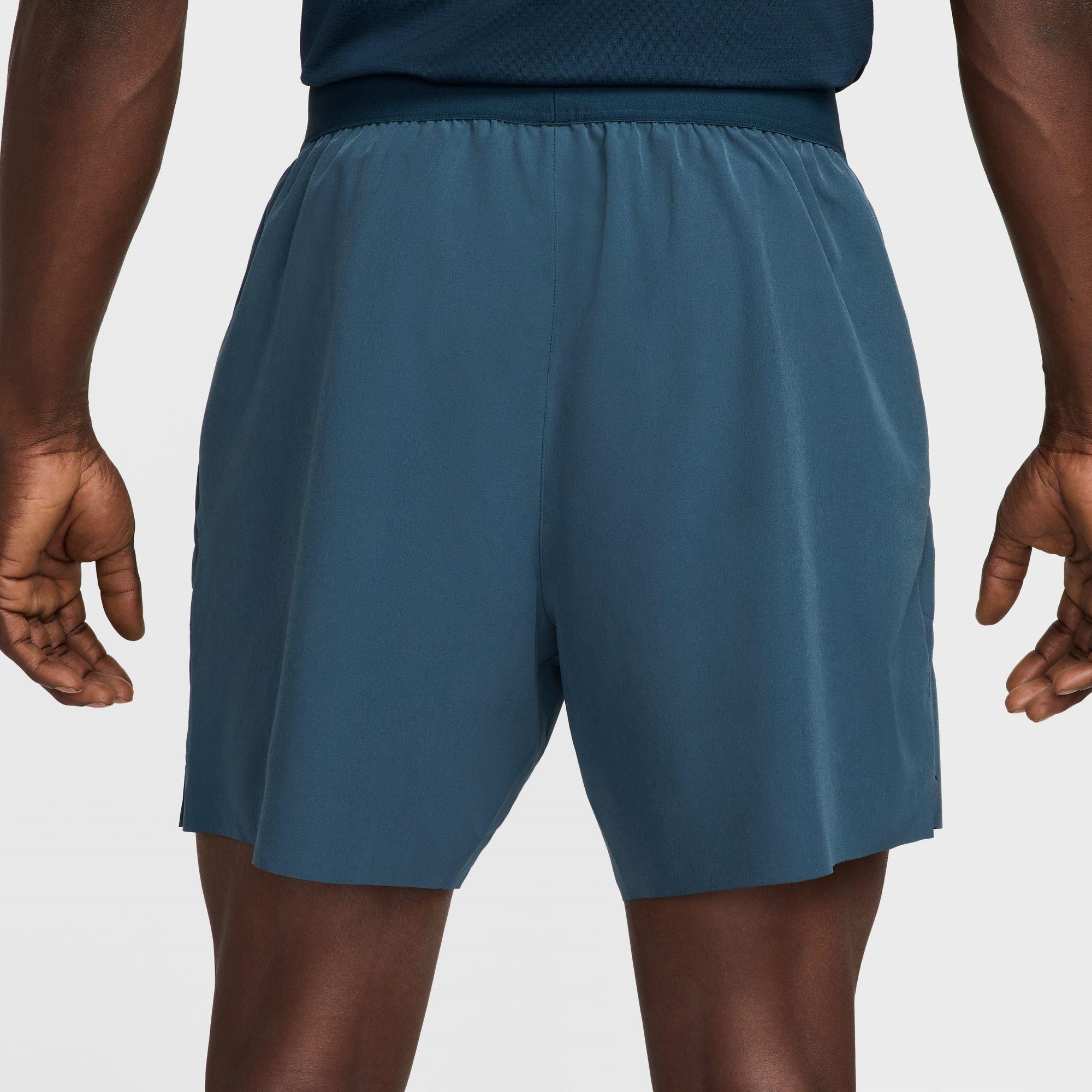 Arm Navy/White - Nike - Advantage 6-Inch Shorts Mens - 2