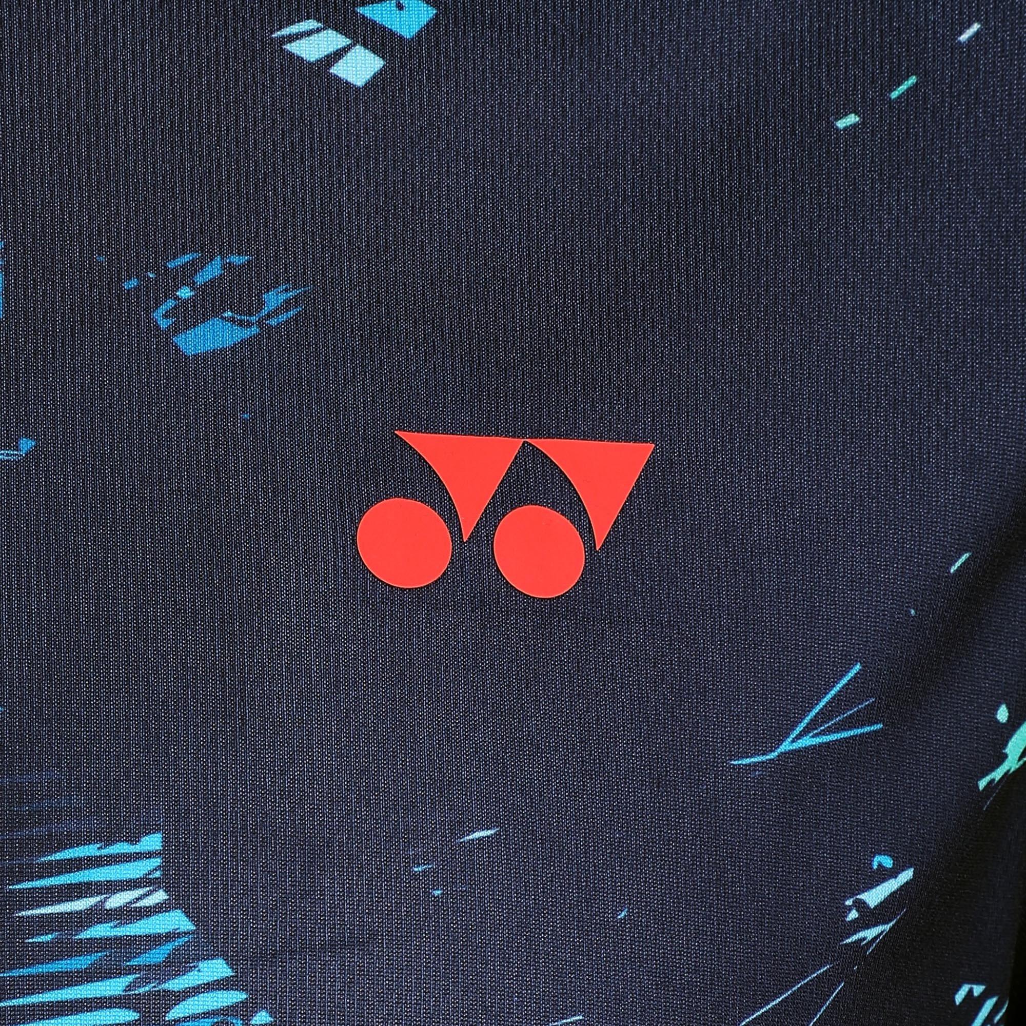 Maritime Blue - Yonex - Runaway Badminton Short Sleeve Performance T-Shirt - 2