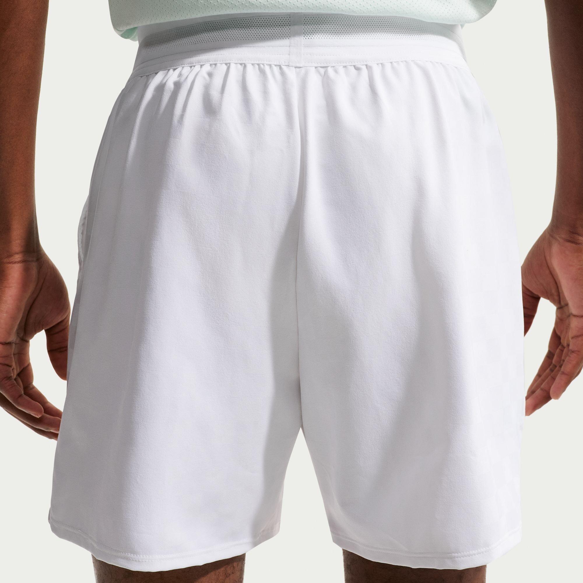 Wit/Groen - Nike - Men's Performance Tennis Shorts - 2