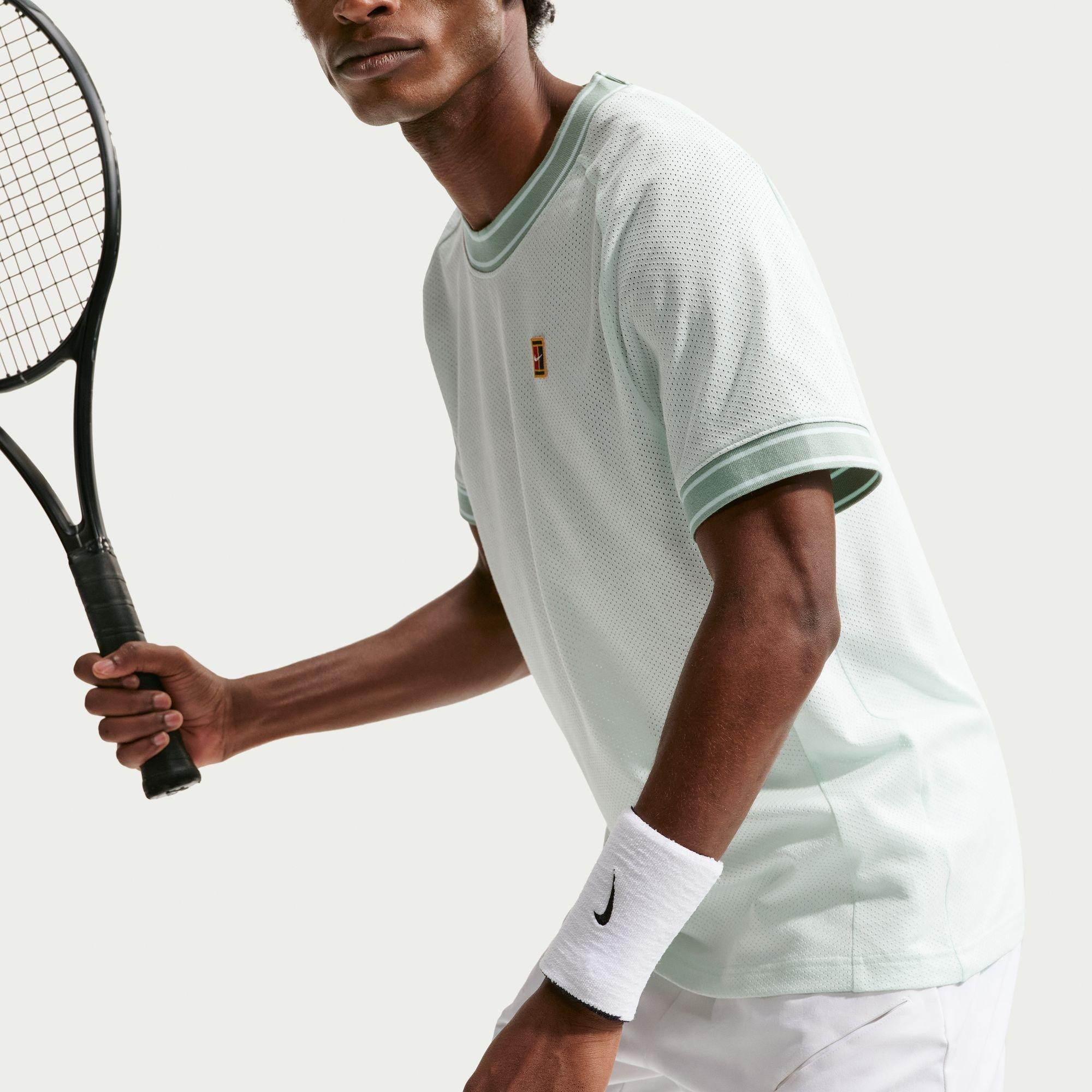 Wit/Groen - Nike - Men's Performance Tennis Shorts - 3