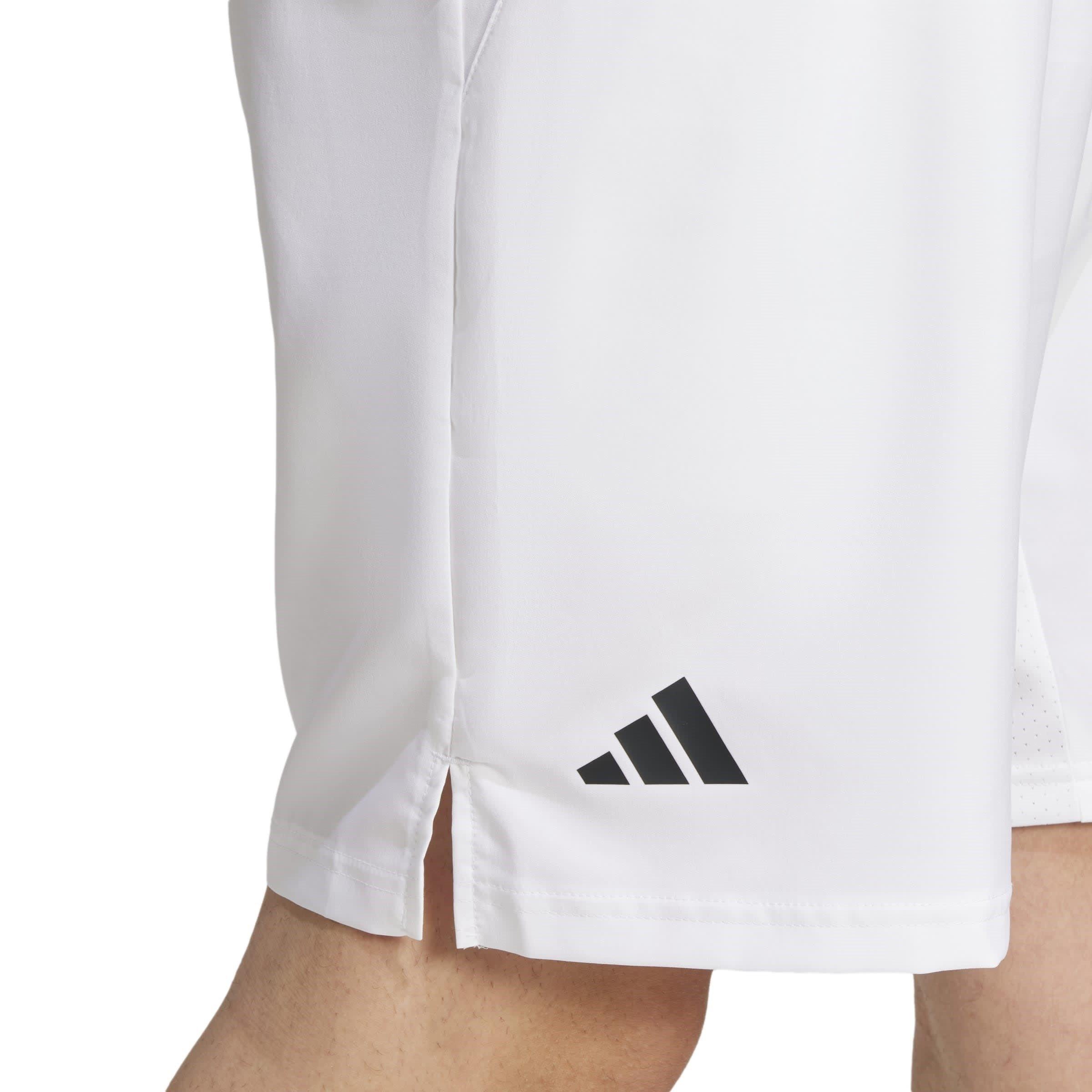 White - adidas - Performance Tennis Shorts - 8