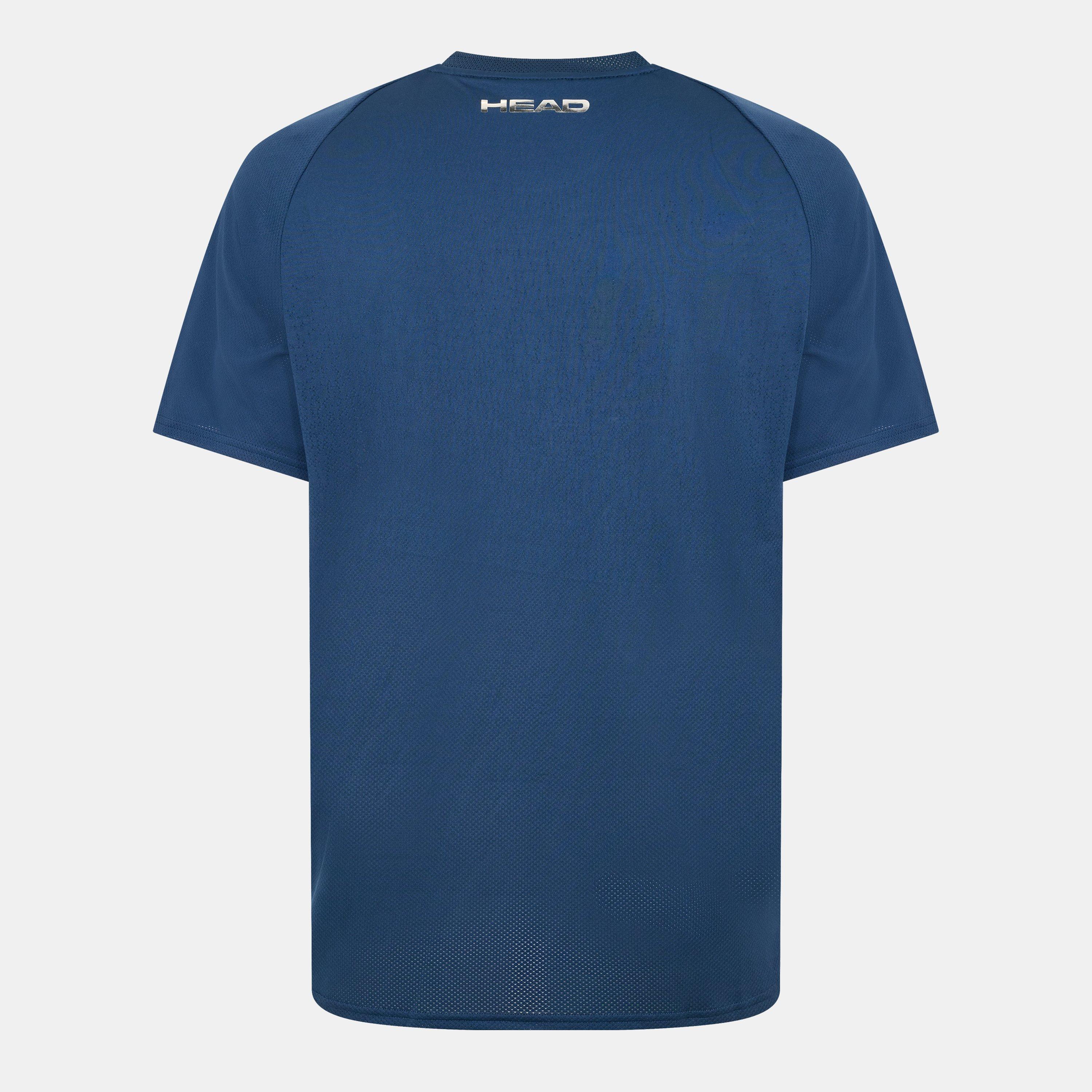 Blue - HEAD - Perf T-Shirt Mens - 2