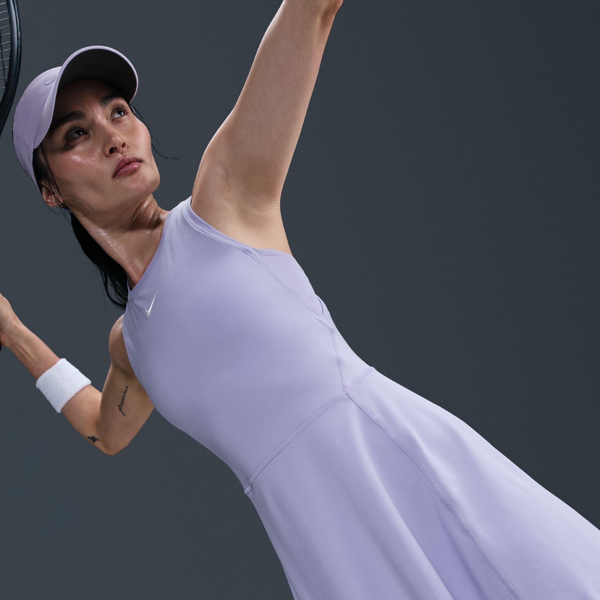 Lilac Ice/Wht - Nike - Victory Dress Womens - 10