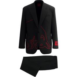 Hugo Embroidered Bulls Suit Set