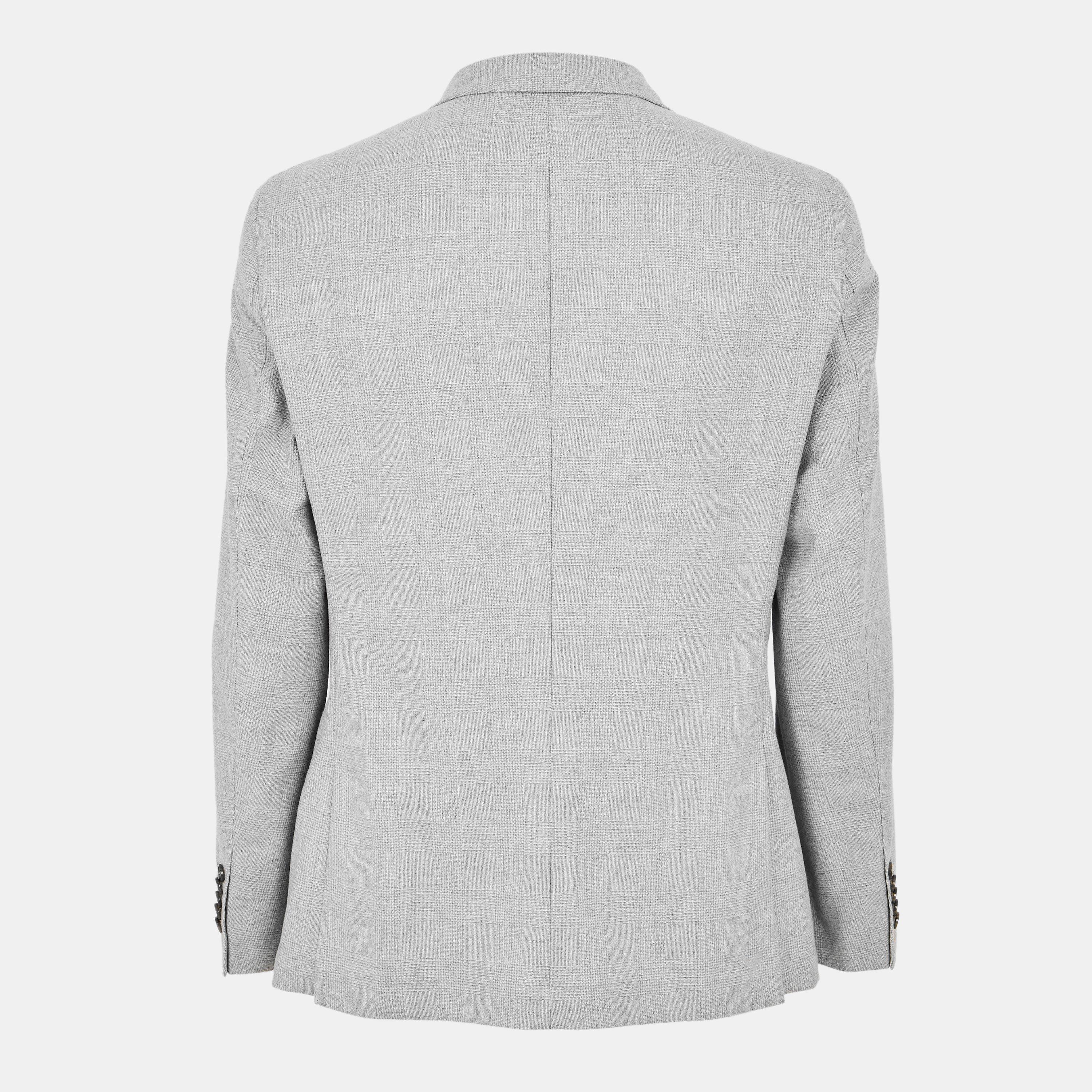 Open Grey - Boss - Men's L Heston Double Breasted Suit - 2