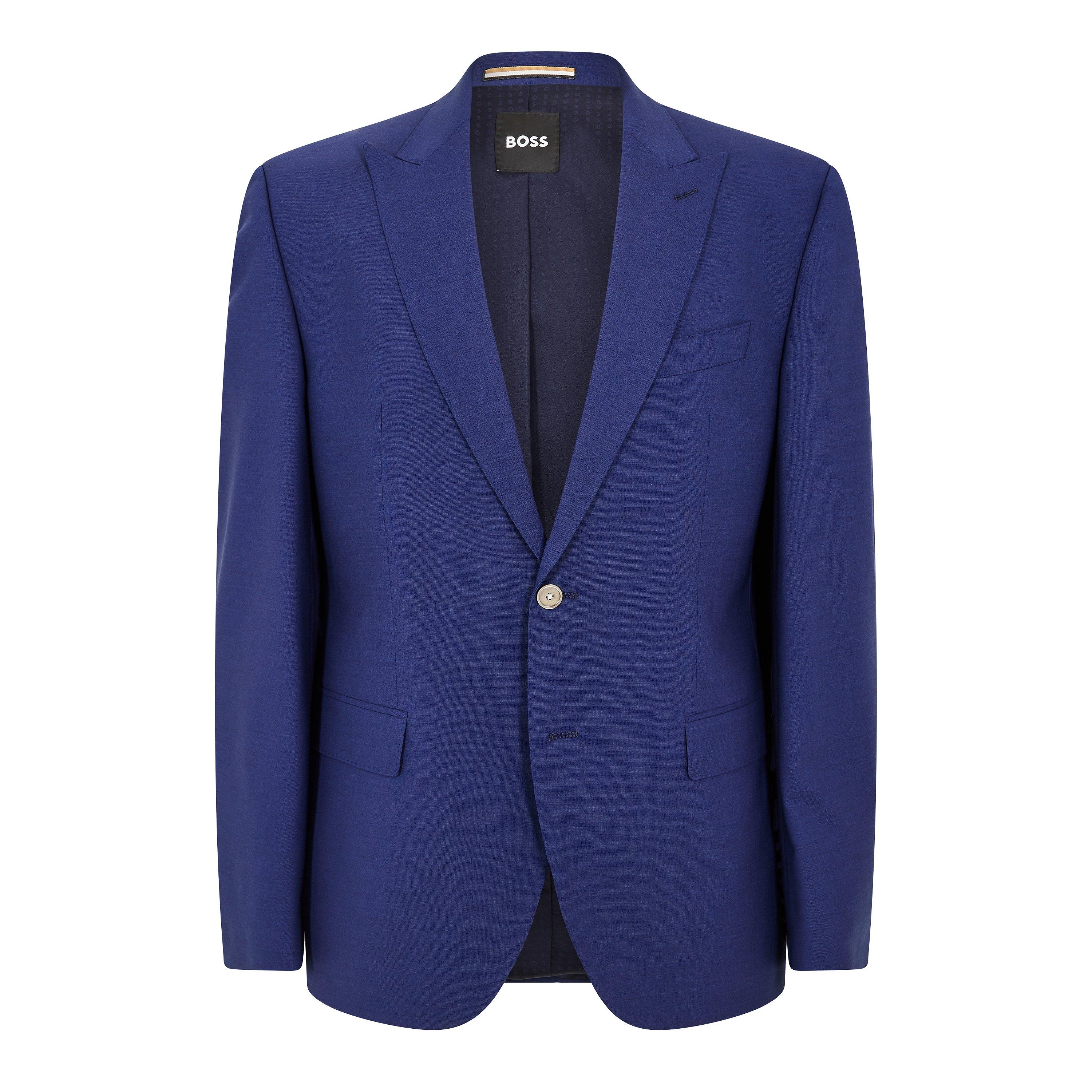 Medium Blue - Boss - H-Jeckson-3pcs-241 10257459 01 Suit Mens - 1