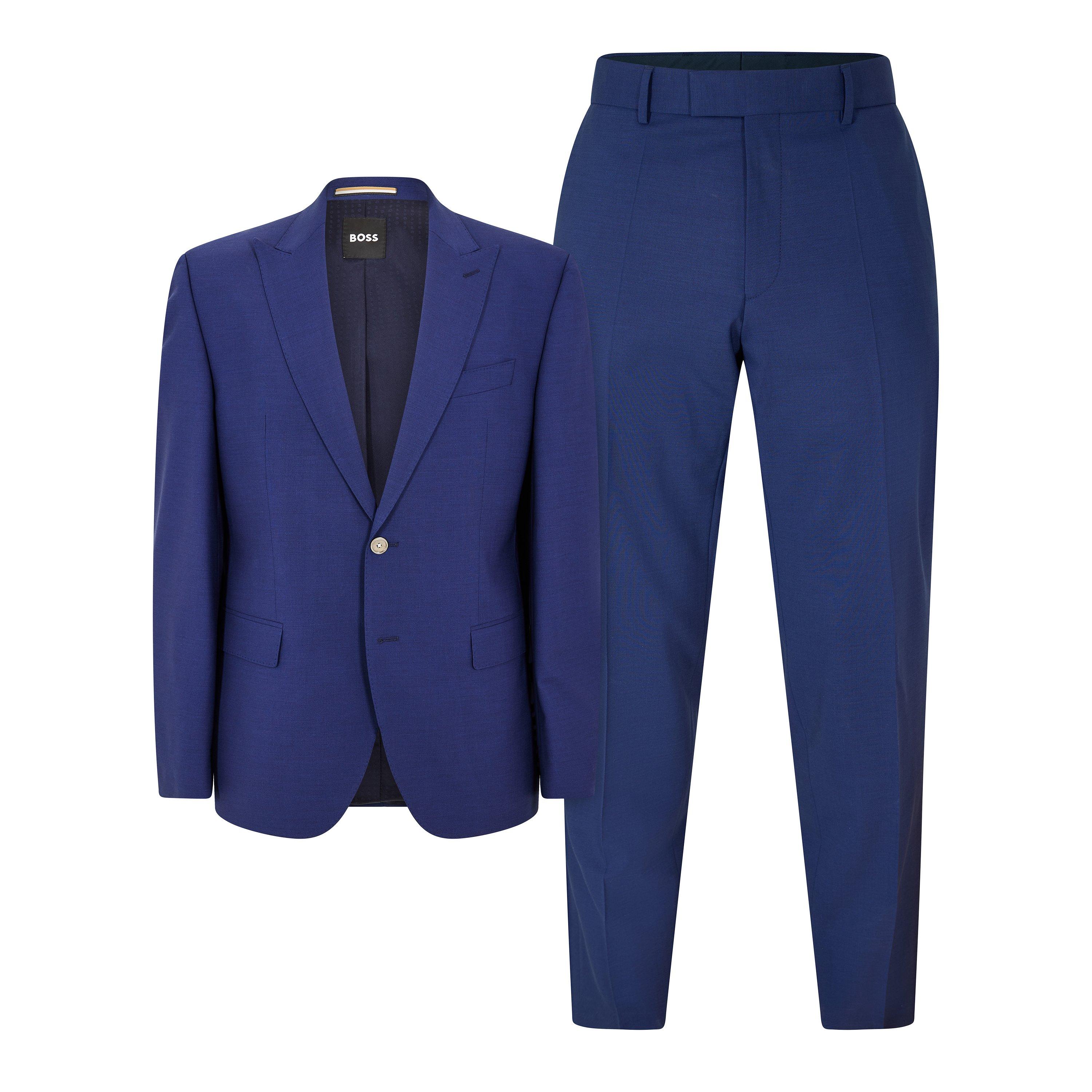 Medium Blue - Boss - Men's H Jeckson Suit - 1