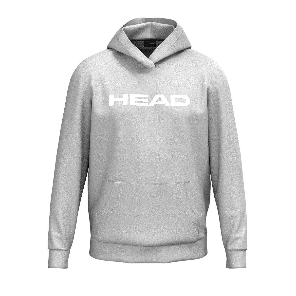 Grey Melange - HEAD - Club Original Hoodie Junior - 1