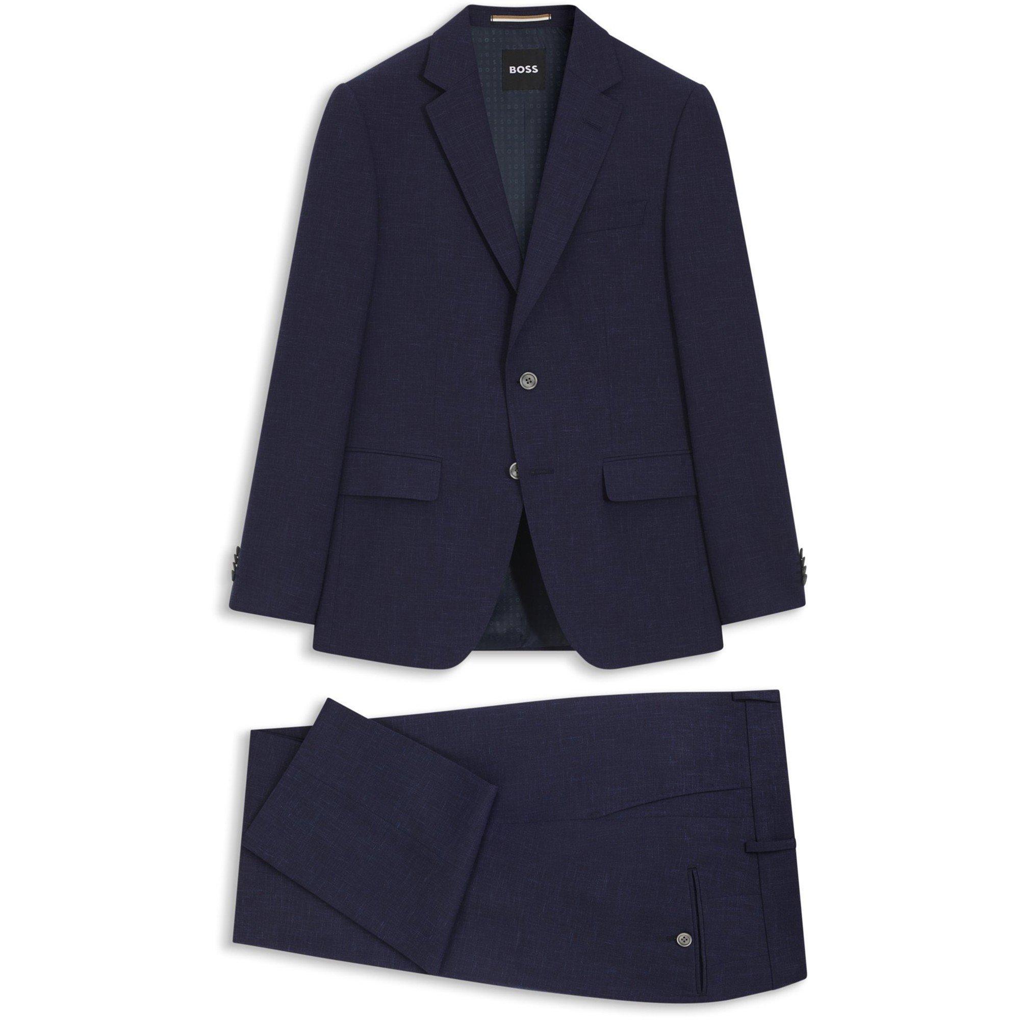 Dark Blue 404 - Boss - HBB Huge 2Pc Suit Sn63 - 1