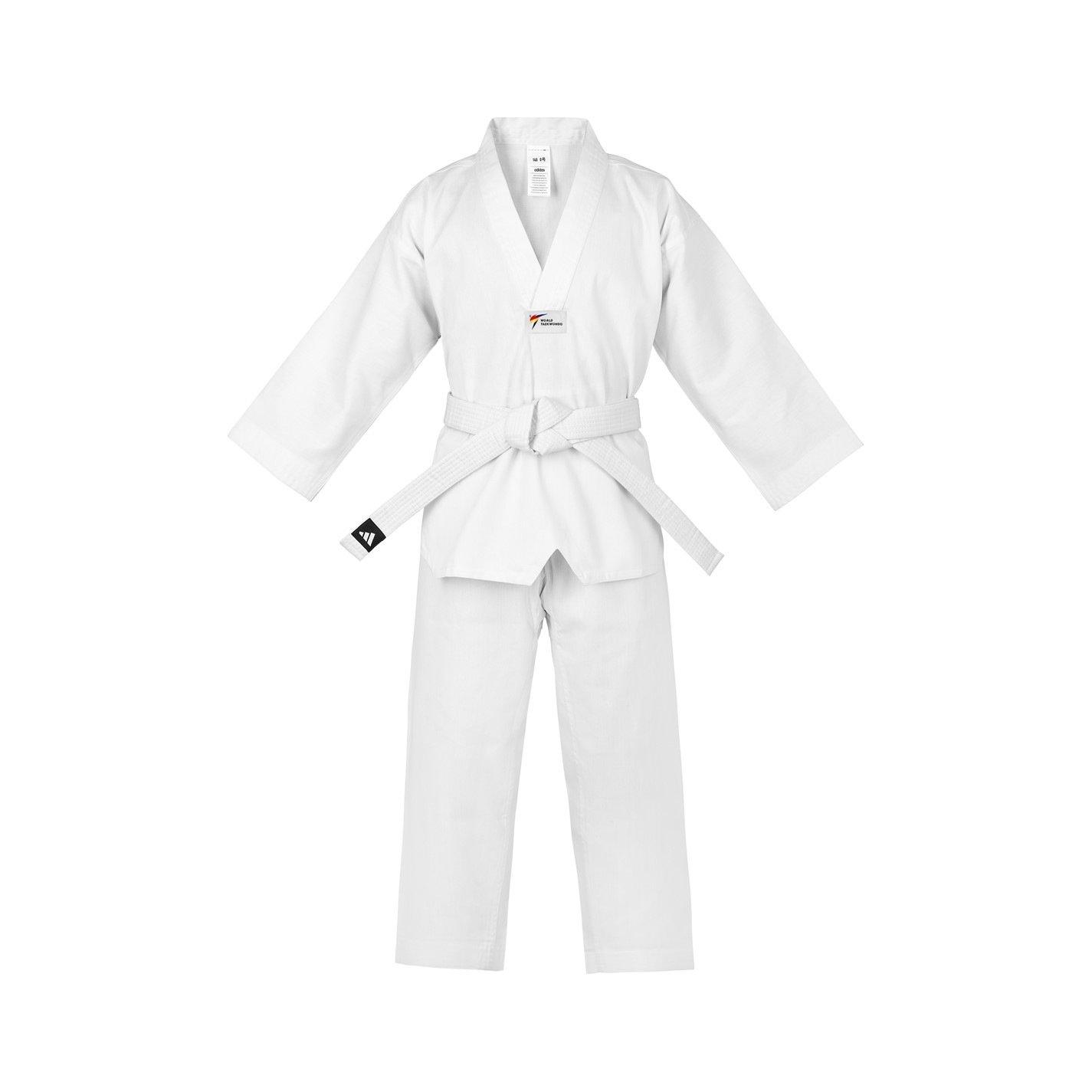 White - adidas - Adults Taekwondo Tracksuit - 1