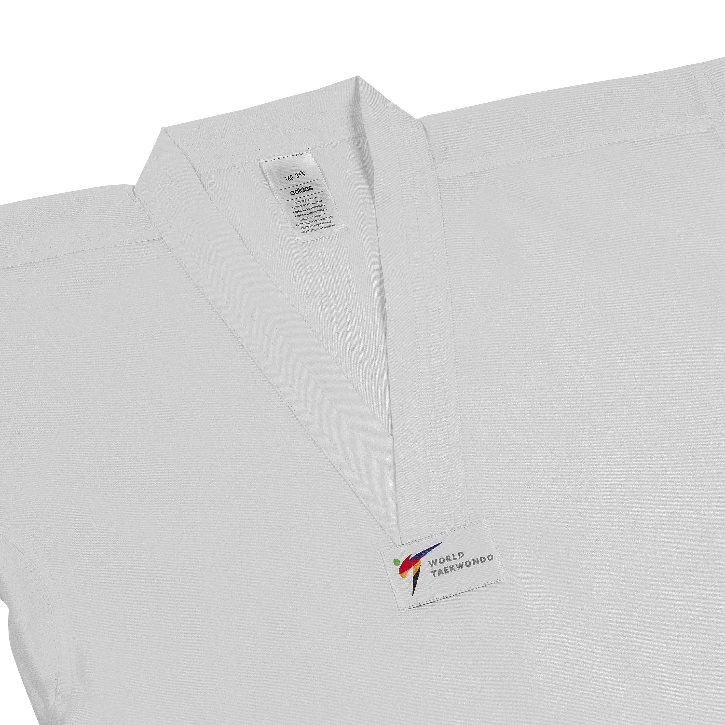 White - adidas - Adults Taekwondo Tracksuit - 2