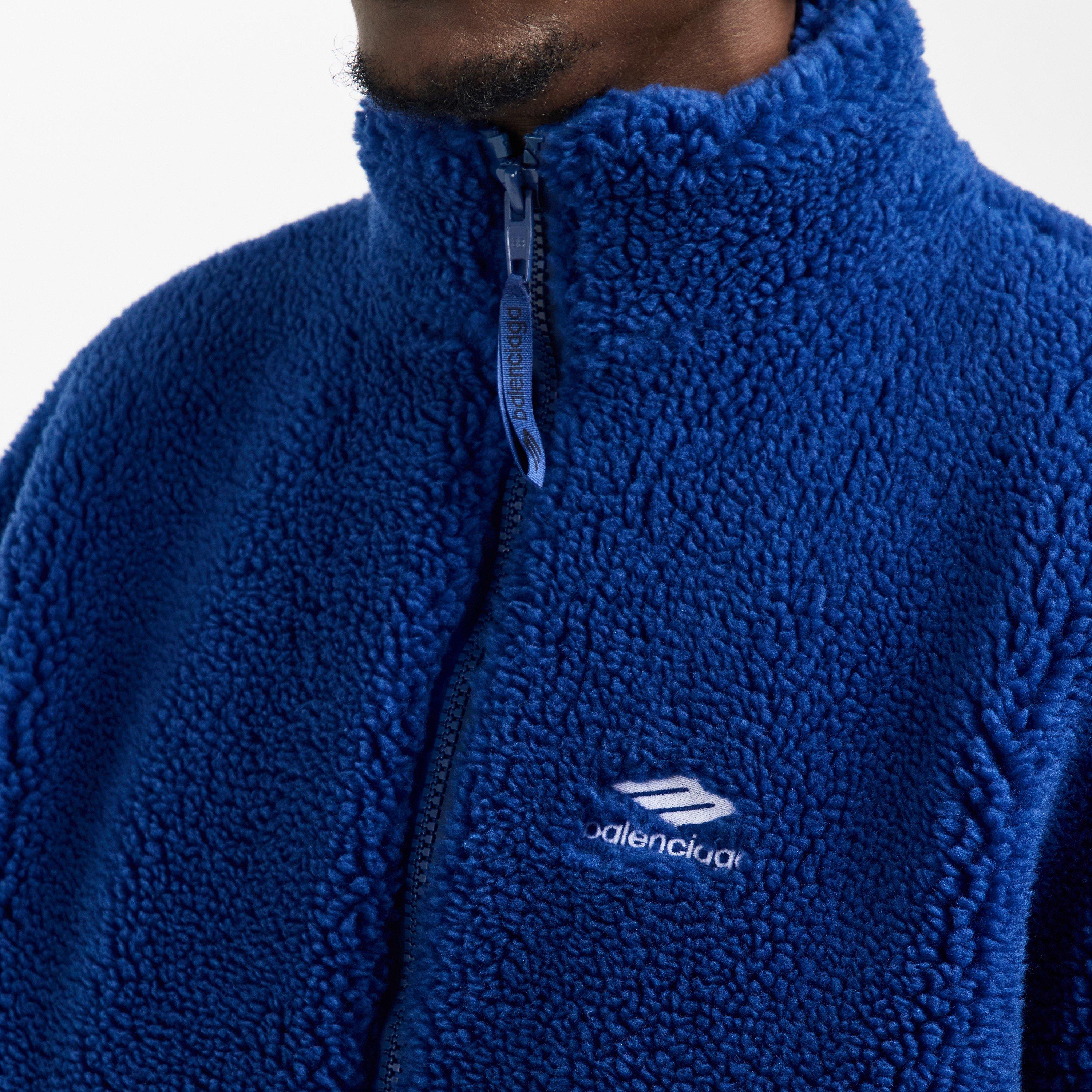 Blue - Balenciaga - Bal Zip-Up Jacket Sn62 - 5