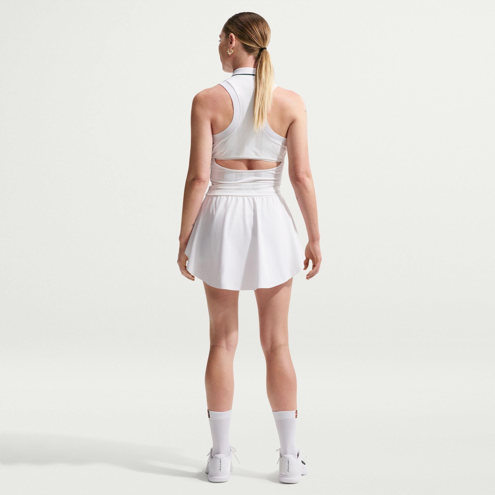 White - Nike - Women's Performance Tennis Skirt - 7