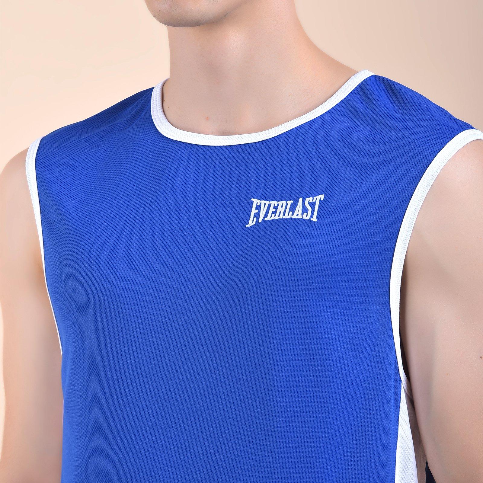 Everlast Men's Boxing Vest - Blue/White - M
