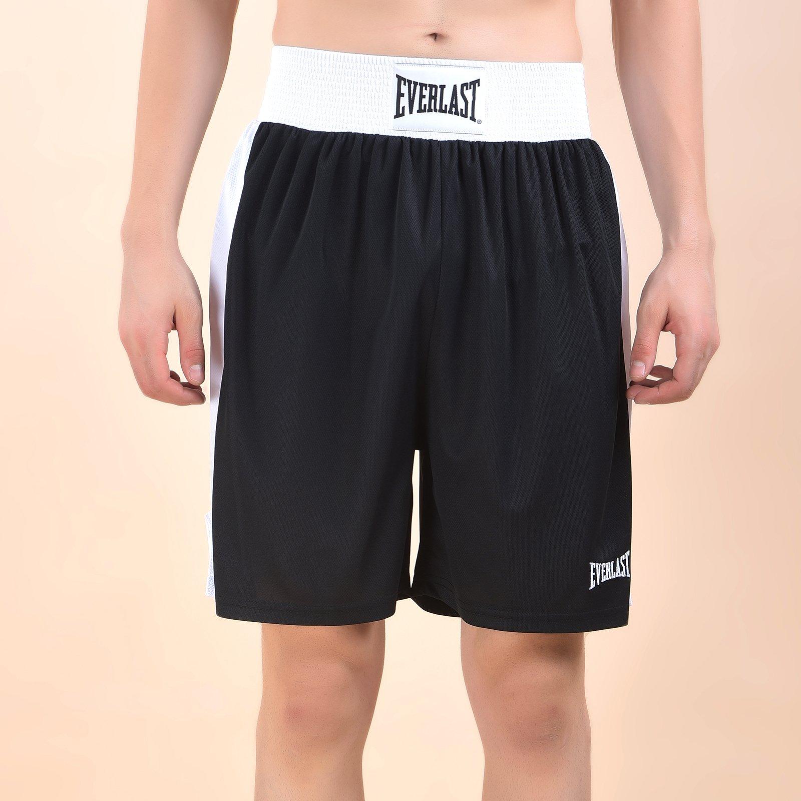 Black/White - Everlast - Everlast Boxing Shorts - 1