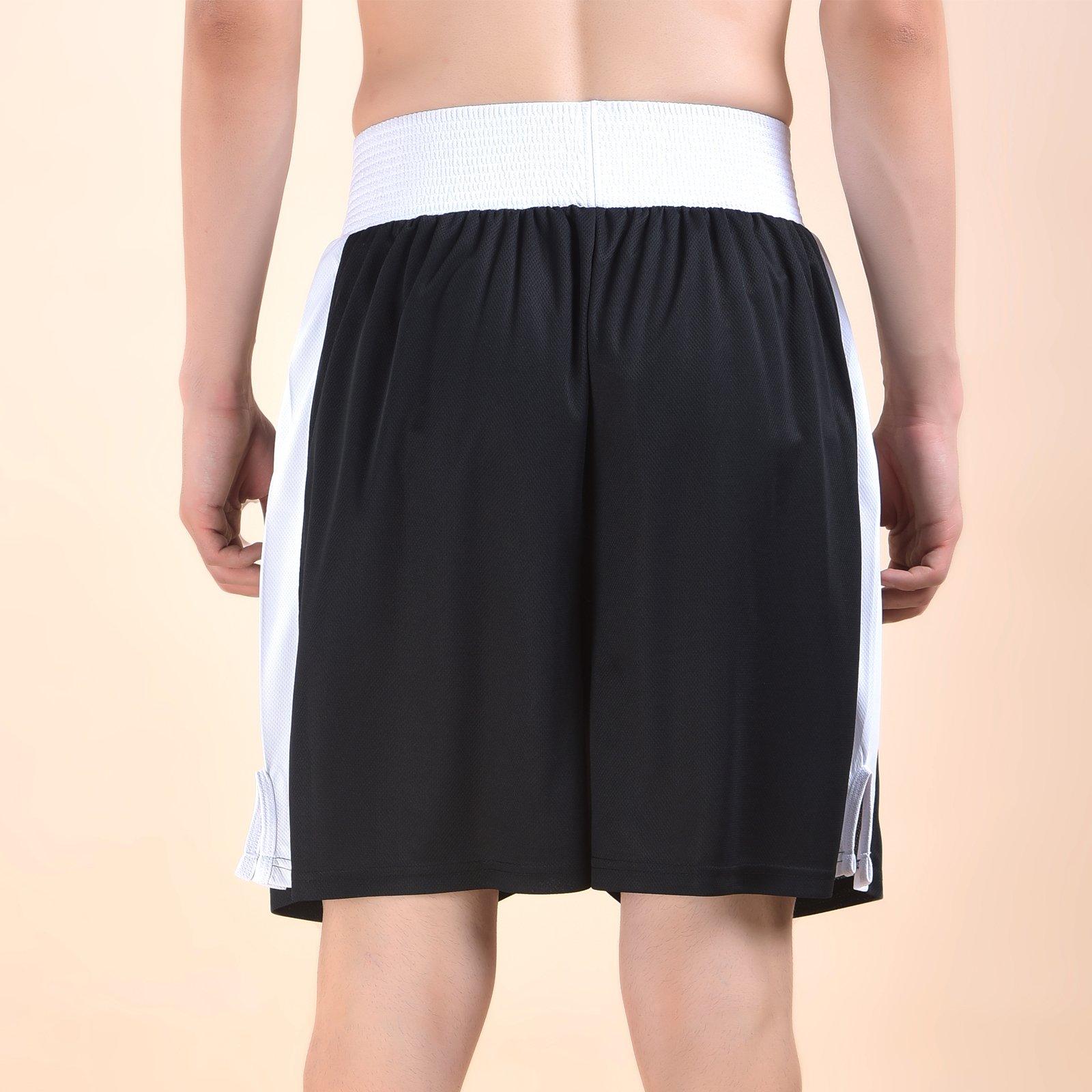 Schwarz/Weiß - Everlast - Boxing Shorts - 2