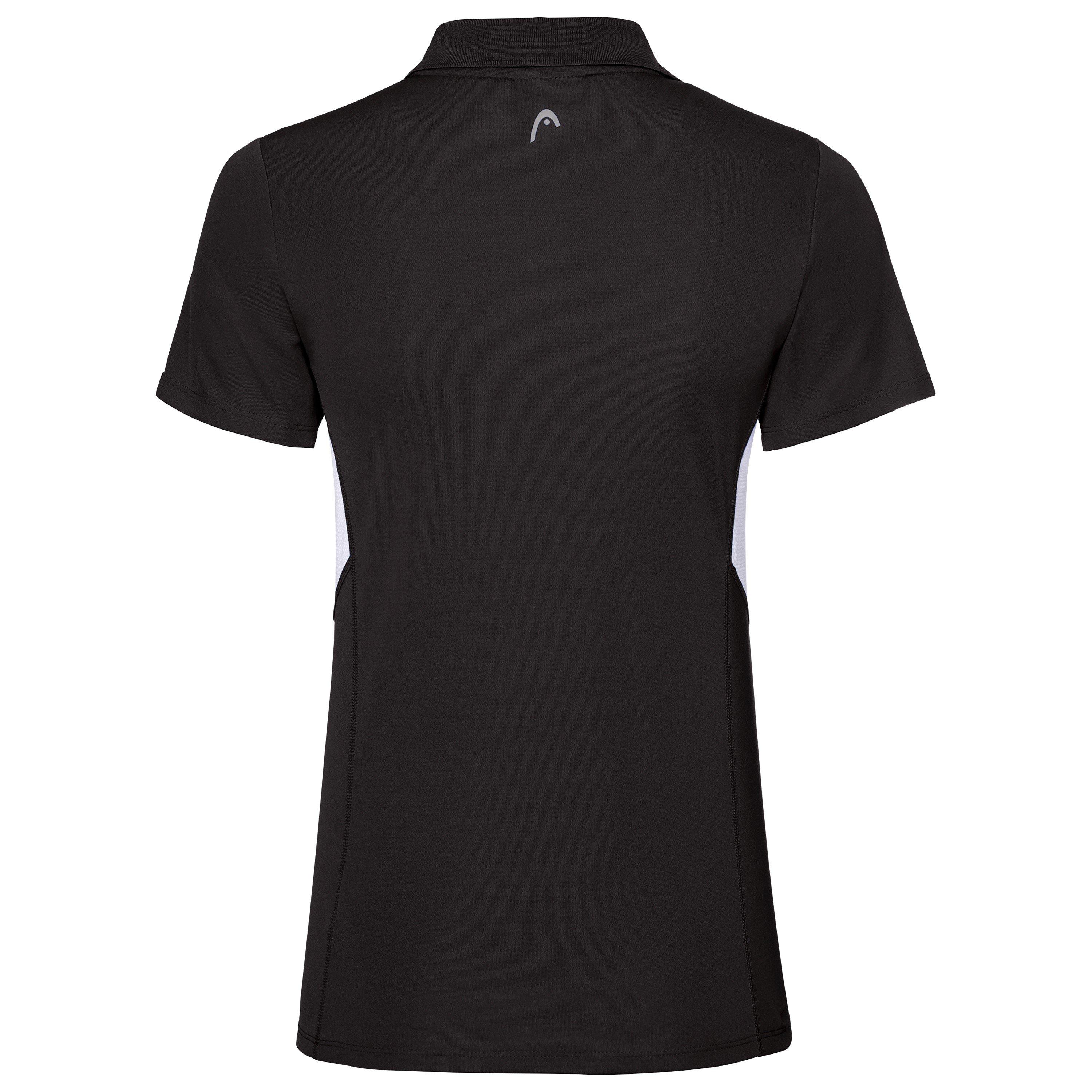 Schwarz - HEAD - Club Tech Polo Women - 2