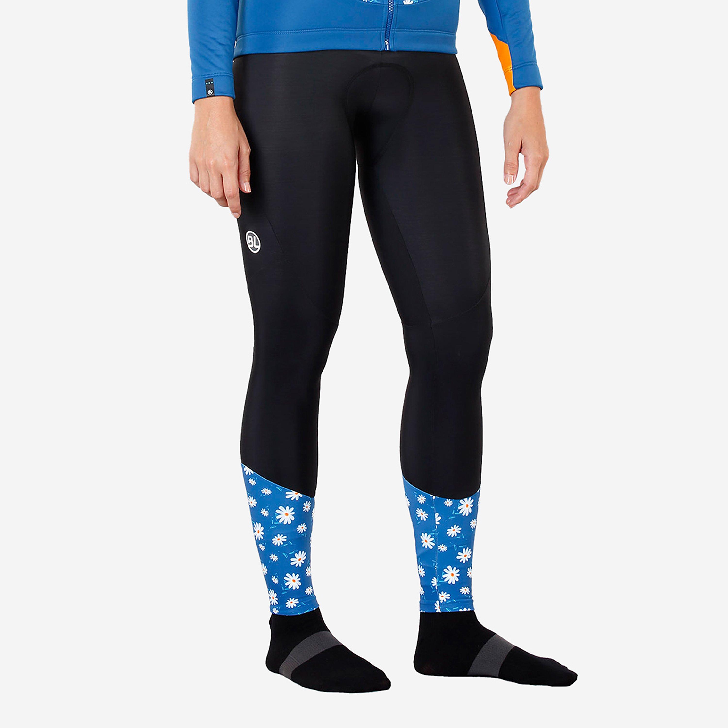 Black/Blue - Bicycle Line - Women's SOAVE Thermal Slim Fit Cycling Tights - 3