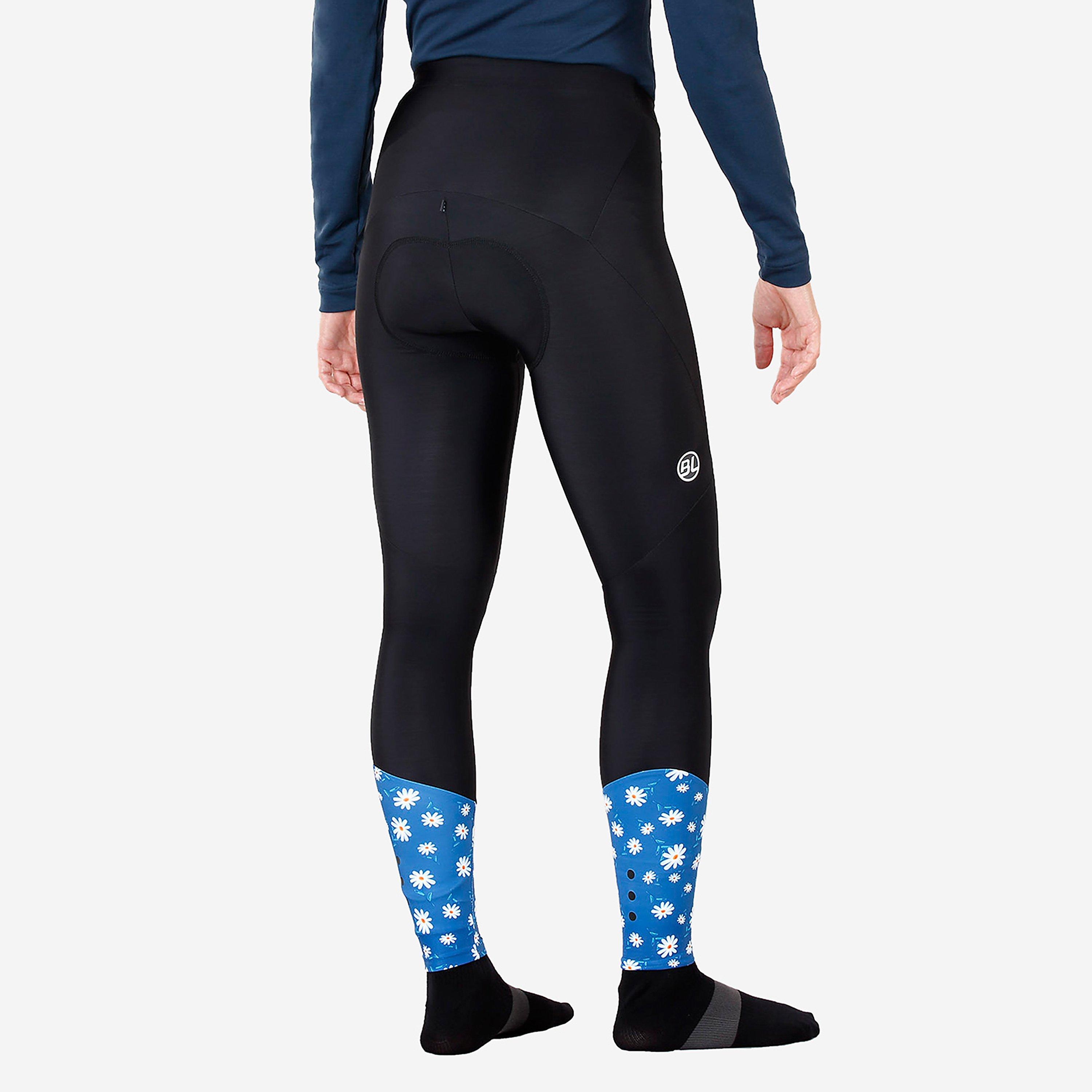 Black/Blue - Bicycle Line - Women's SOAVE Thermal Slim Fit Cycling Tights - 5