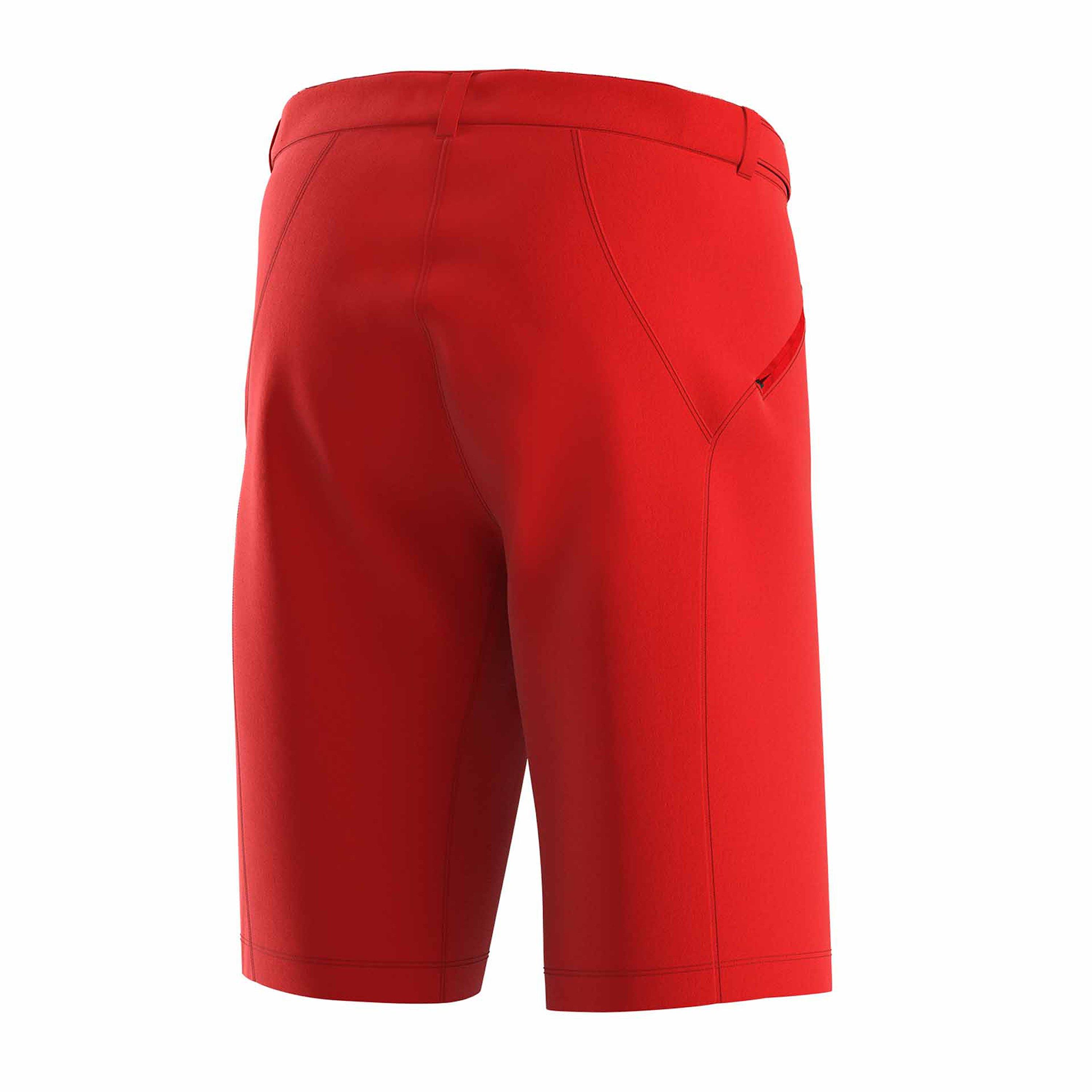 Rouge - Bicycle Line - Ostiglia 2 Baggy UPF 50+ Knee Length Zip Pockets MTB Shorts - 2