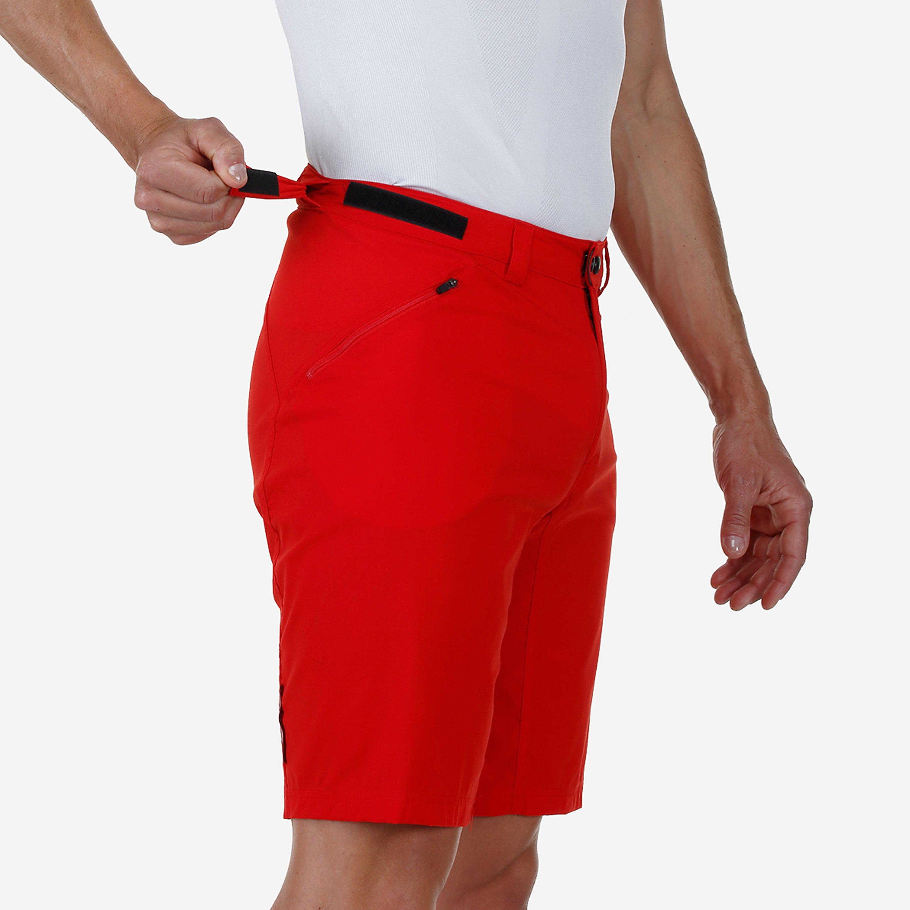 Rouge - Bicycle Line - Ostiglia 2 Baggy UPF 50+ Knee Length Zip Pockets MTB Shorts - 5