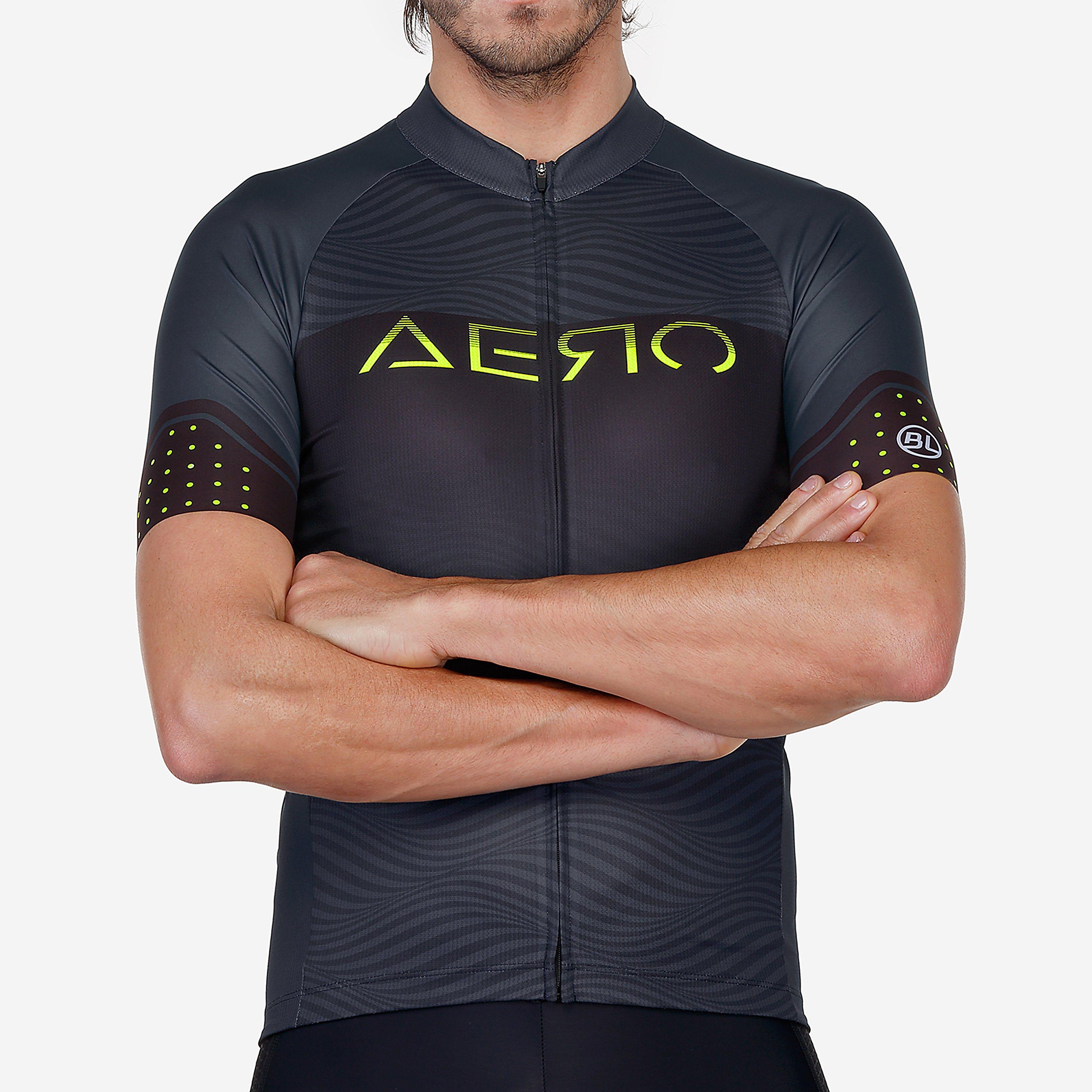Nero - Bicycle Line - BL Aero S2 UPF 30+ Short Sleeve Cycling Jersey - 3
