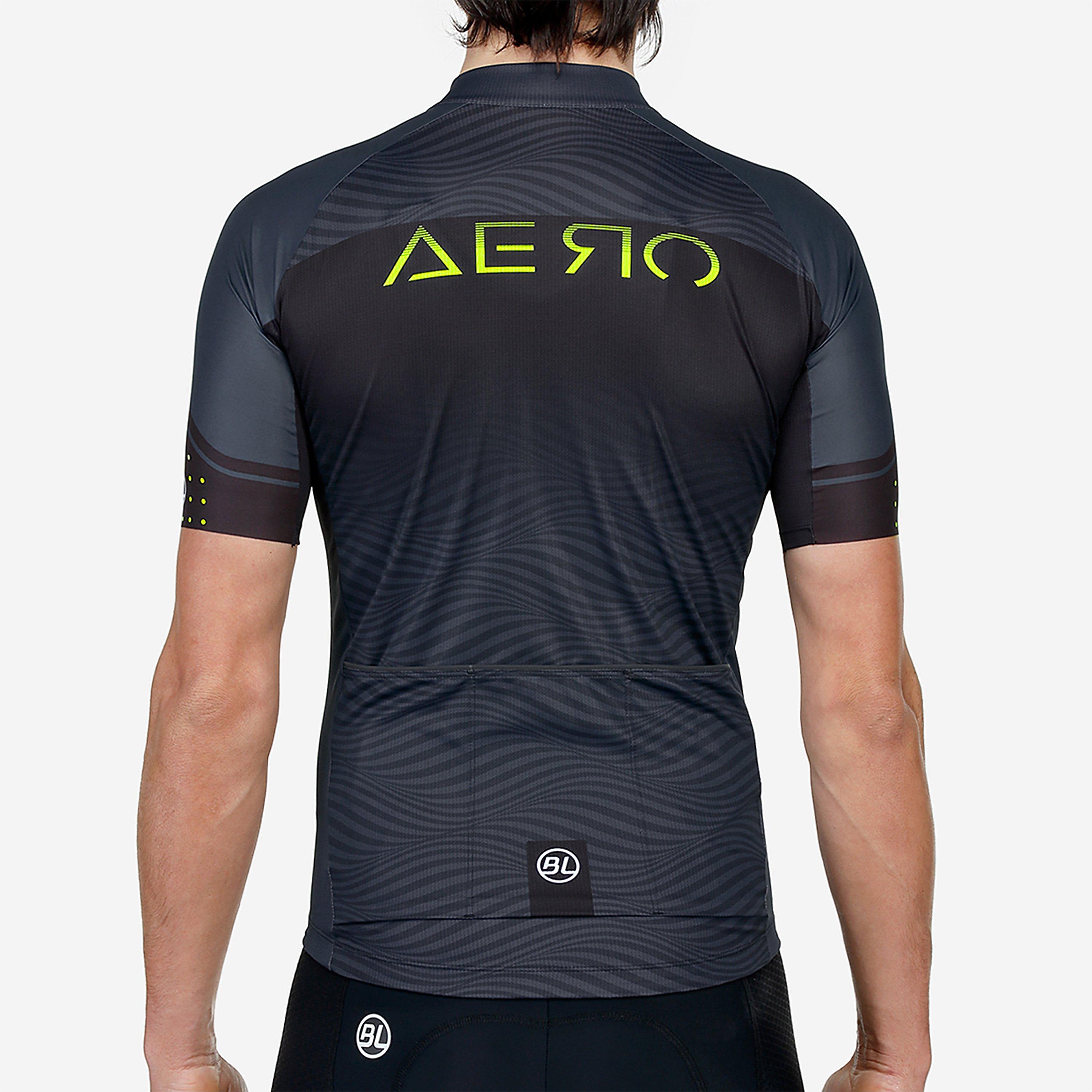 Nero - Bicycle Line - BL Aero S2 UPF 30+ Short Sleeve Cycling Jersey - 4