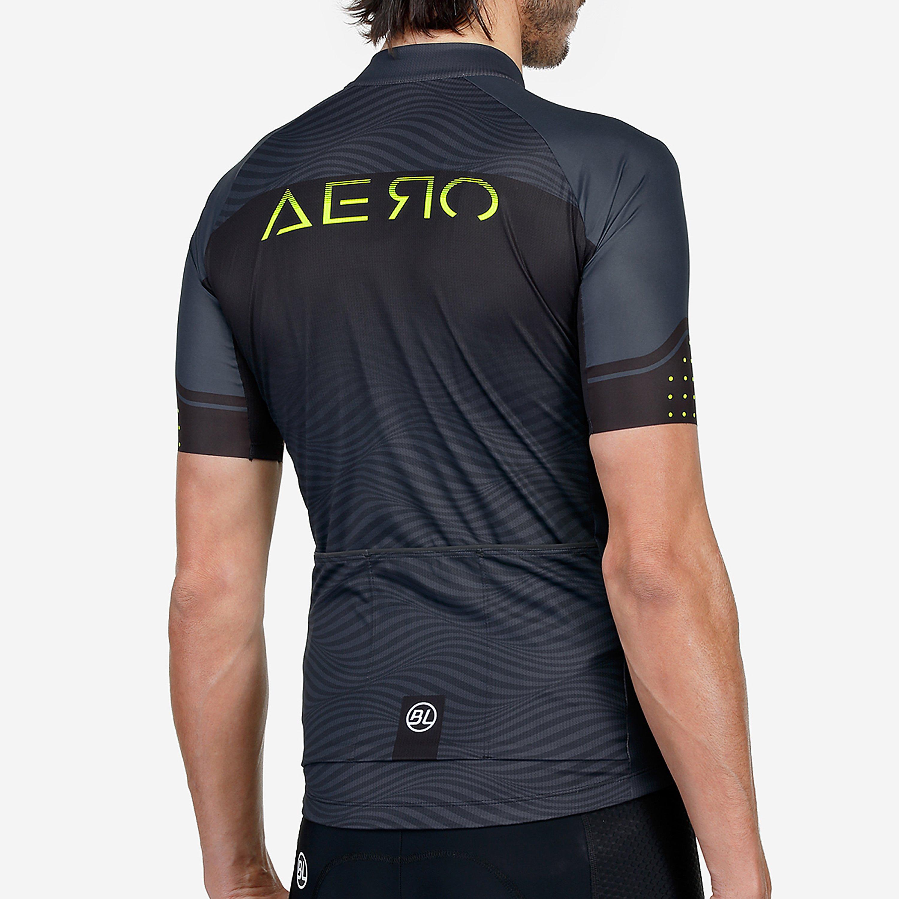 Nero - Bicycle Line - BL Aero S2 UPF 30+ Short Sleeve Cycling Jersey - 6