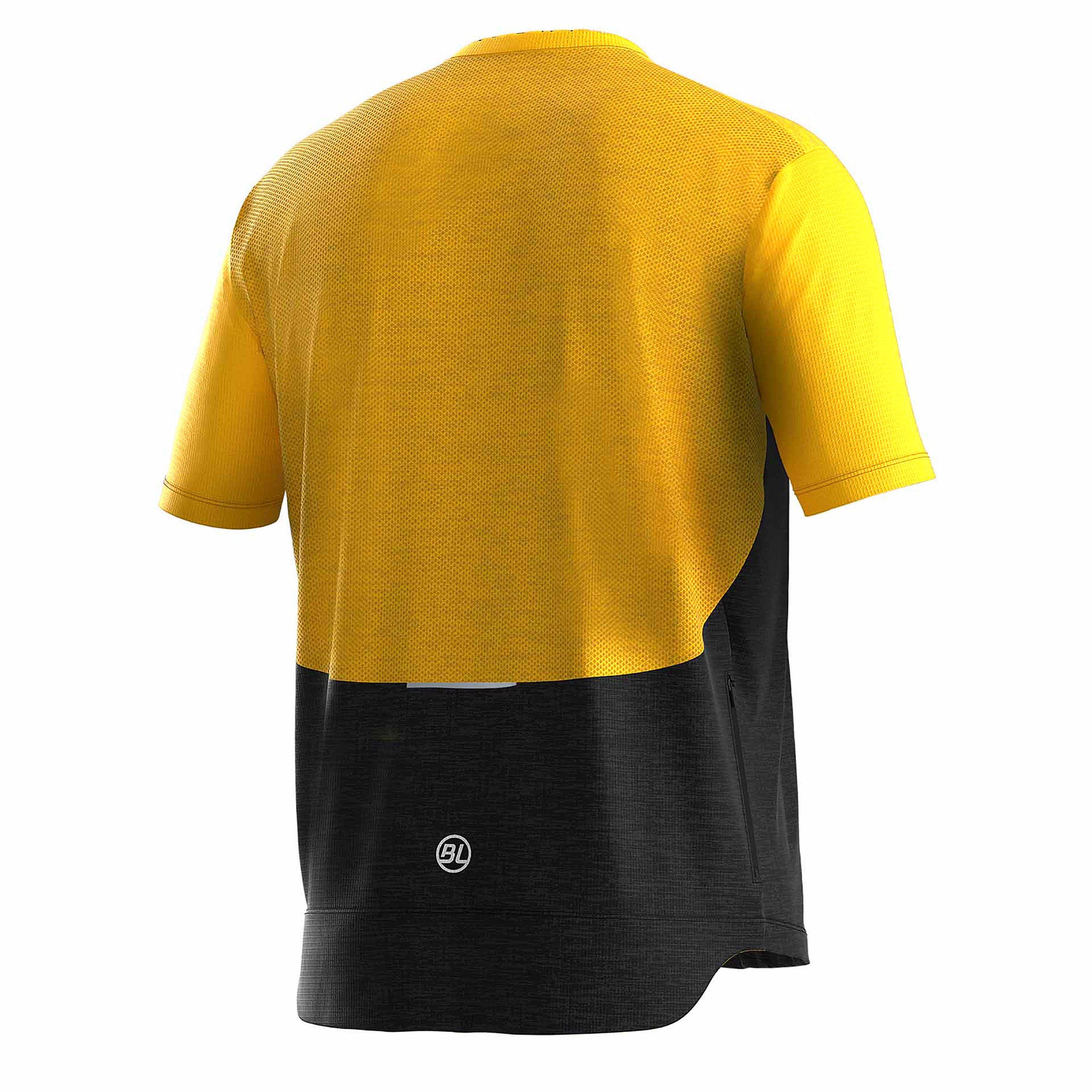 Nero - Bicycle Line - Sentiero MTB UPF Protection Short Sleeve Cycling Jersey - 2