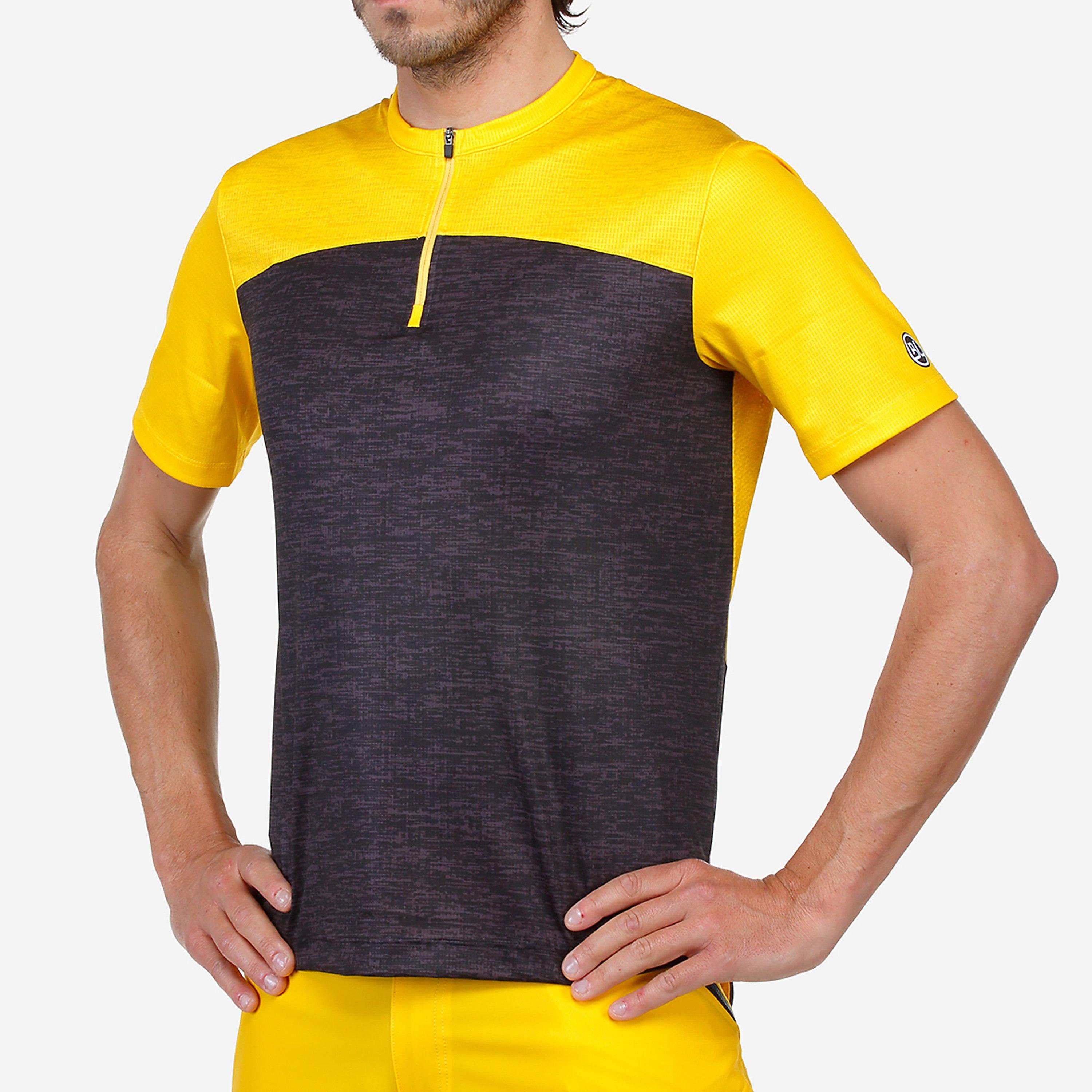 Nero - Bicycle Line - Sentiero MTB UPF Protection Short Sleeve Cycling Jersey - 3