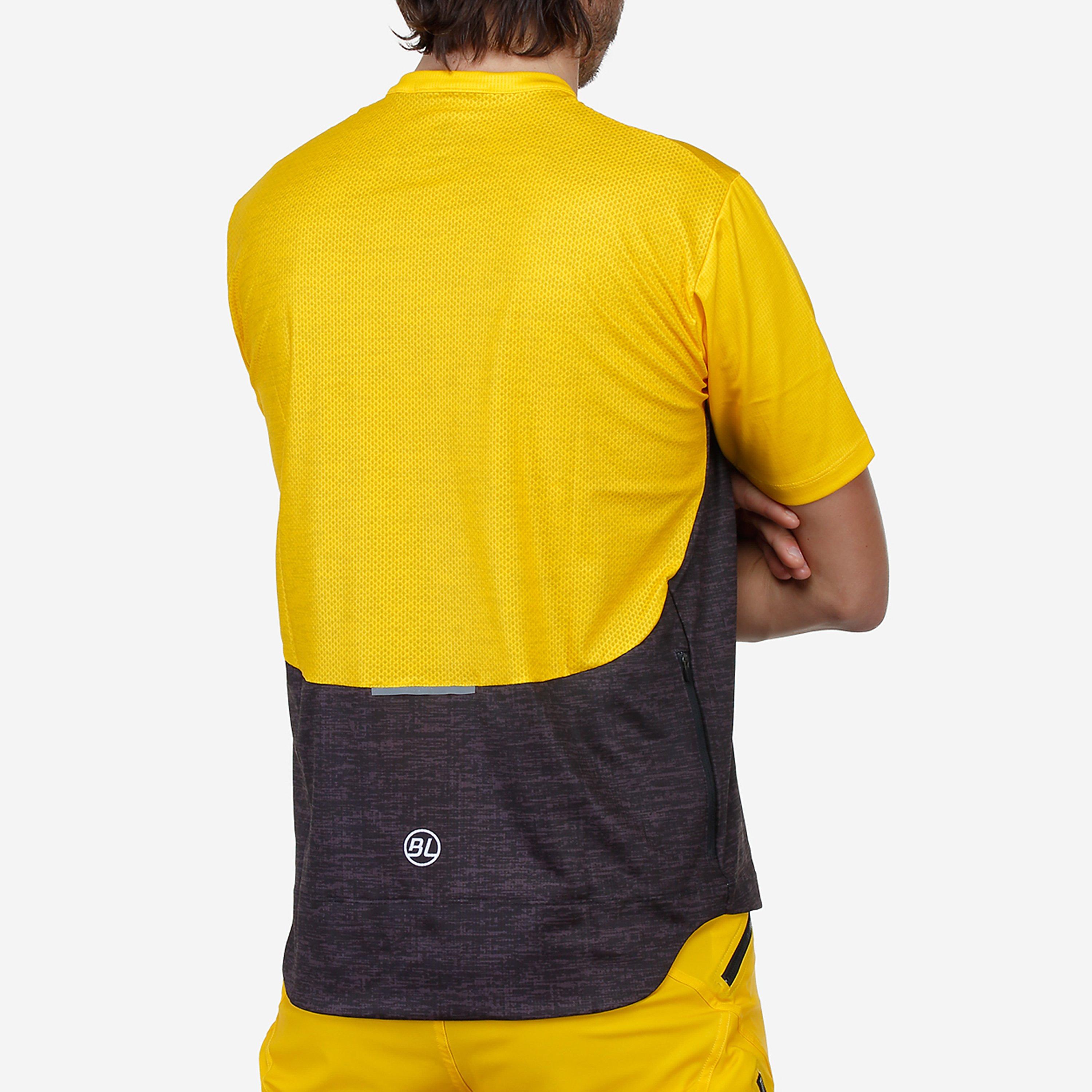 Nero - Bicycle Line - Sentiero MTB UPF Protection Short Sleeve Cycling Jersey - 4