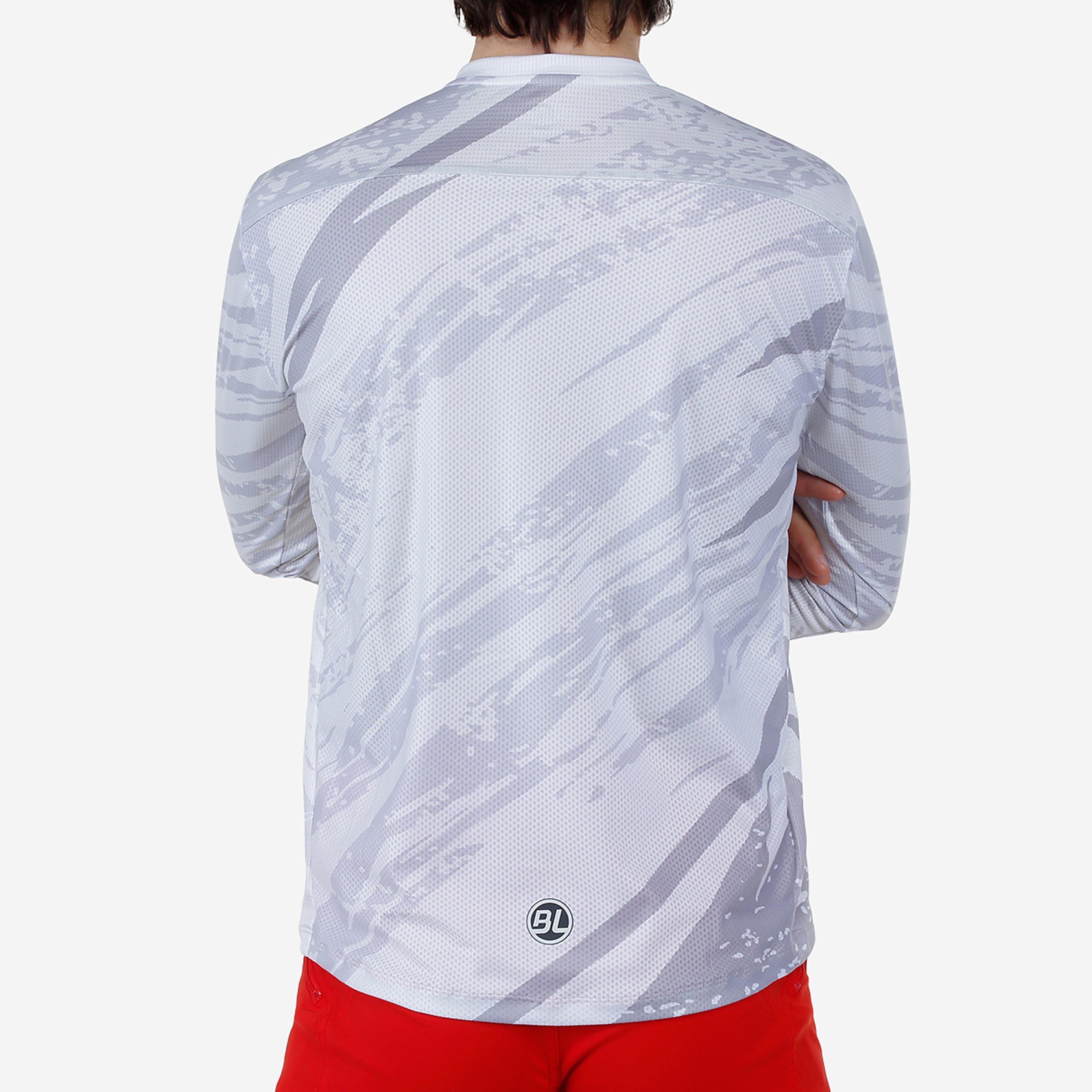 Argento - Bicycle Line - Ponente UPF 30+ V-Neck Long Sleeve Cycling Jersey - 4