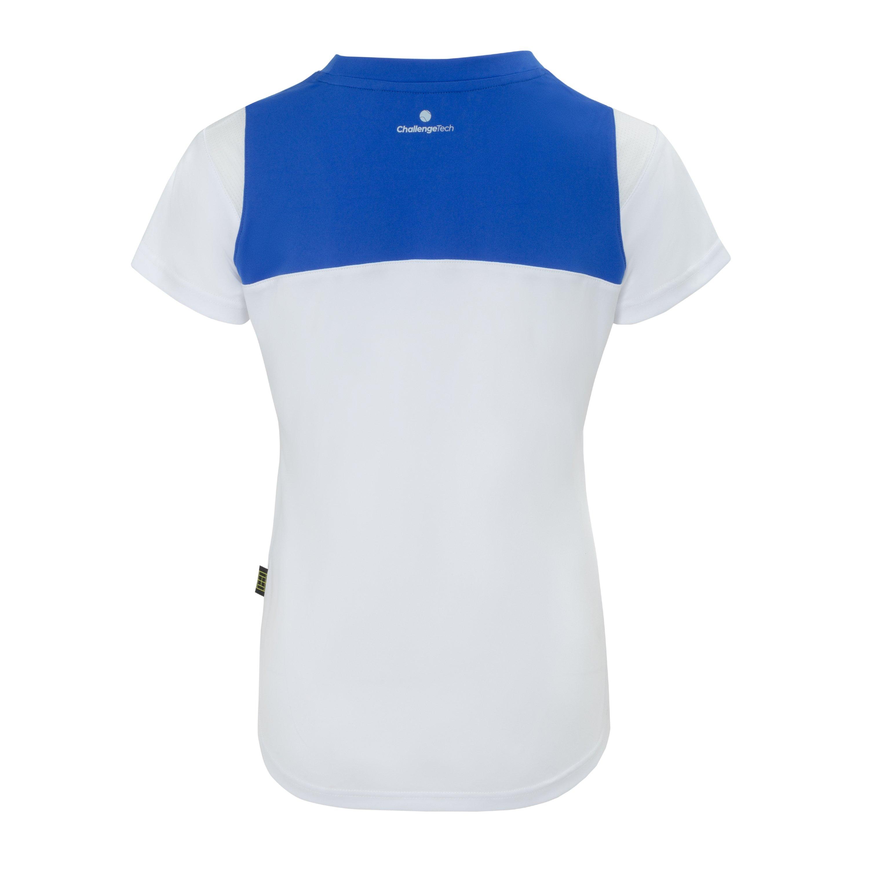 Blau/Weiß - Slazenger - Court Tee Womens - 2